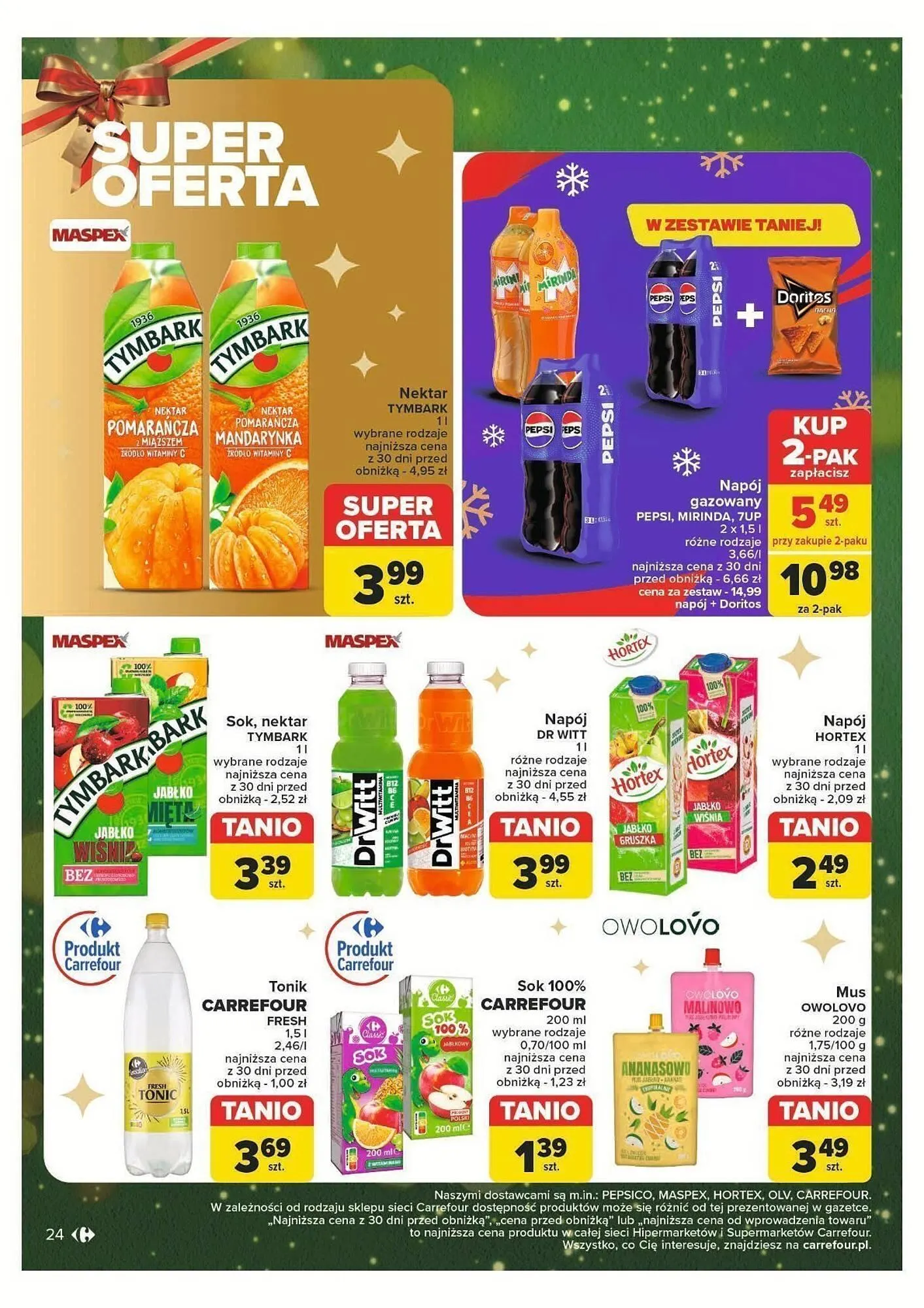 Gazetka Carrefour Market gazetka od 9 grudnia do 15 grudnia 2024 - Strona 24