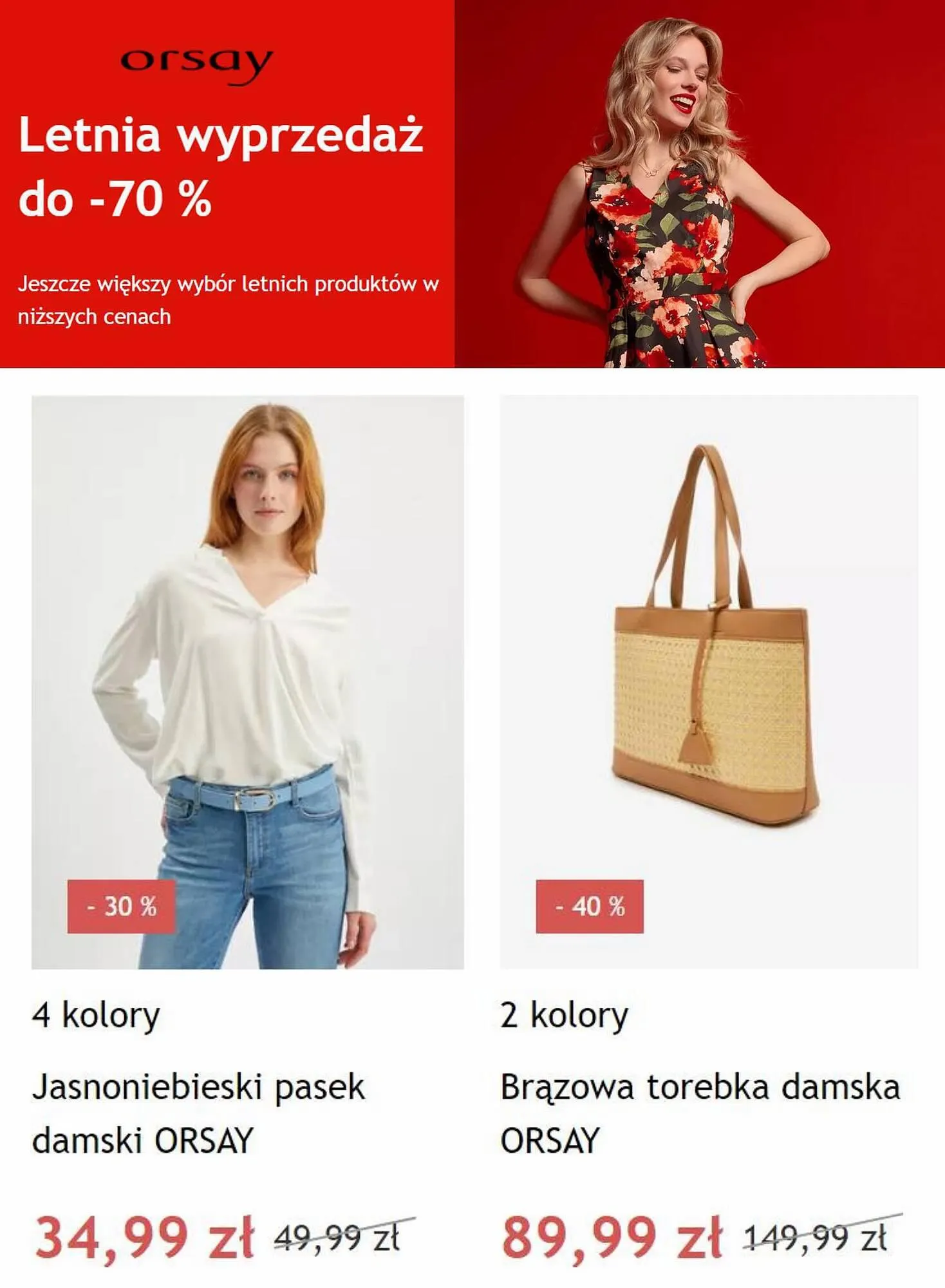 Gazetka Orsay gazetka od 18 lipca do 2 sierpnia 2023 - Strona 5