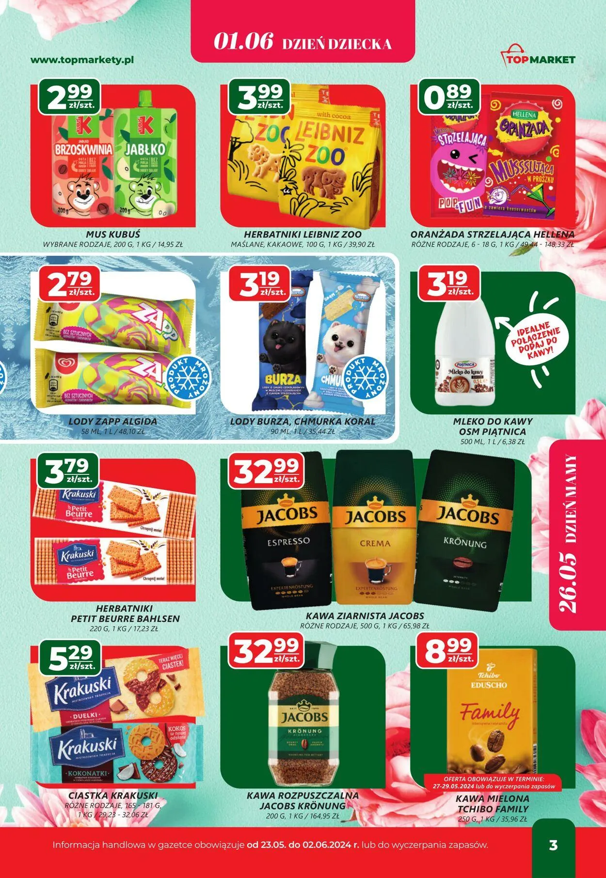 Gazetka Top Market Aktualna gazetka od 4 sierpnia do 18 sierpnia 2024 - Strona 3