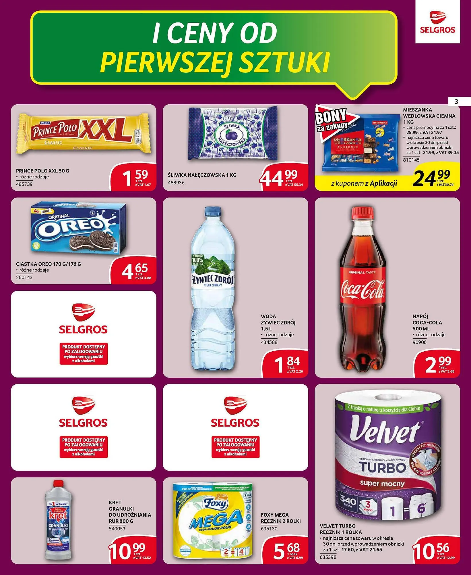 Gazetka Selgros gazetka od 9 stycznia do 22 stycznia 2025 - Strona 3