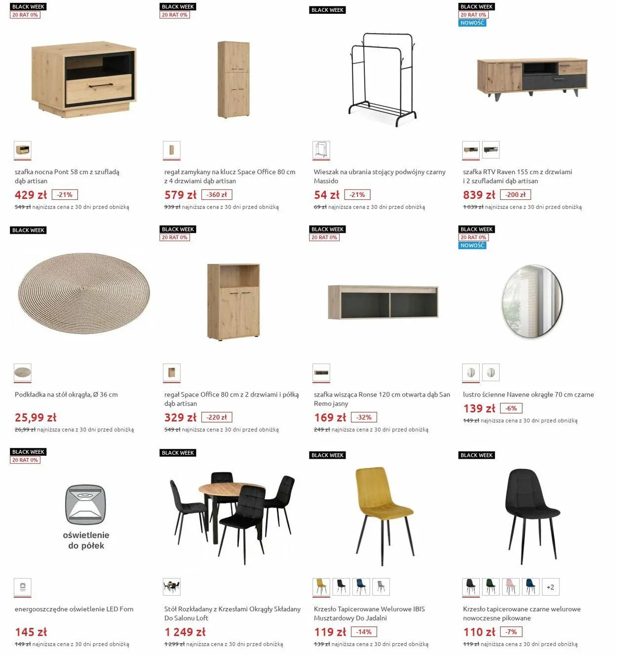 Gazetka Black Red White Aktualna gazetka od 25 listopada do 1 grudnia 2024 - Strona 42