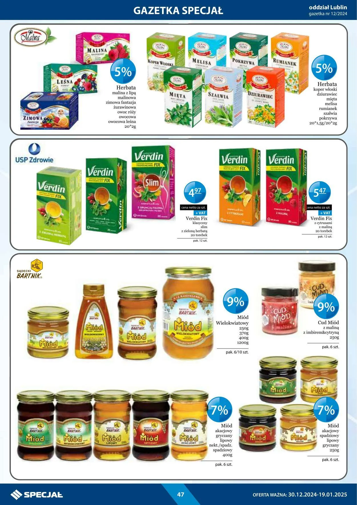 Gazetka Specjał od 30 grudnia do 19 stycznia 2026 - Strona 47