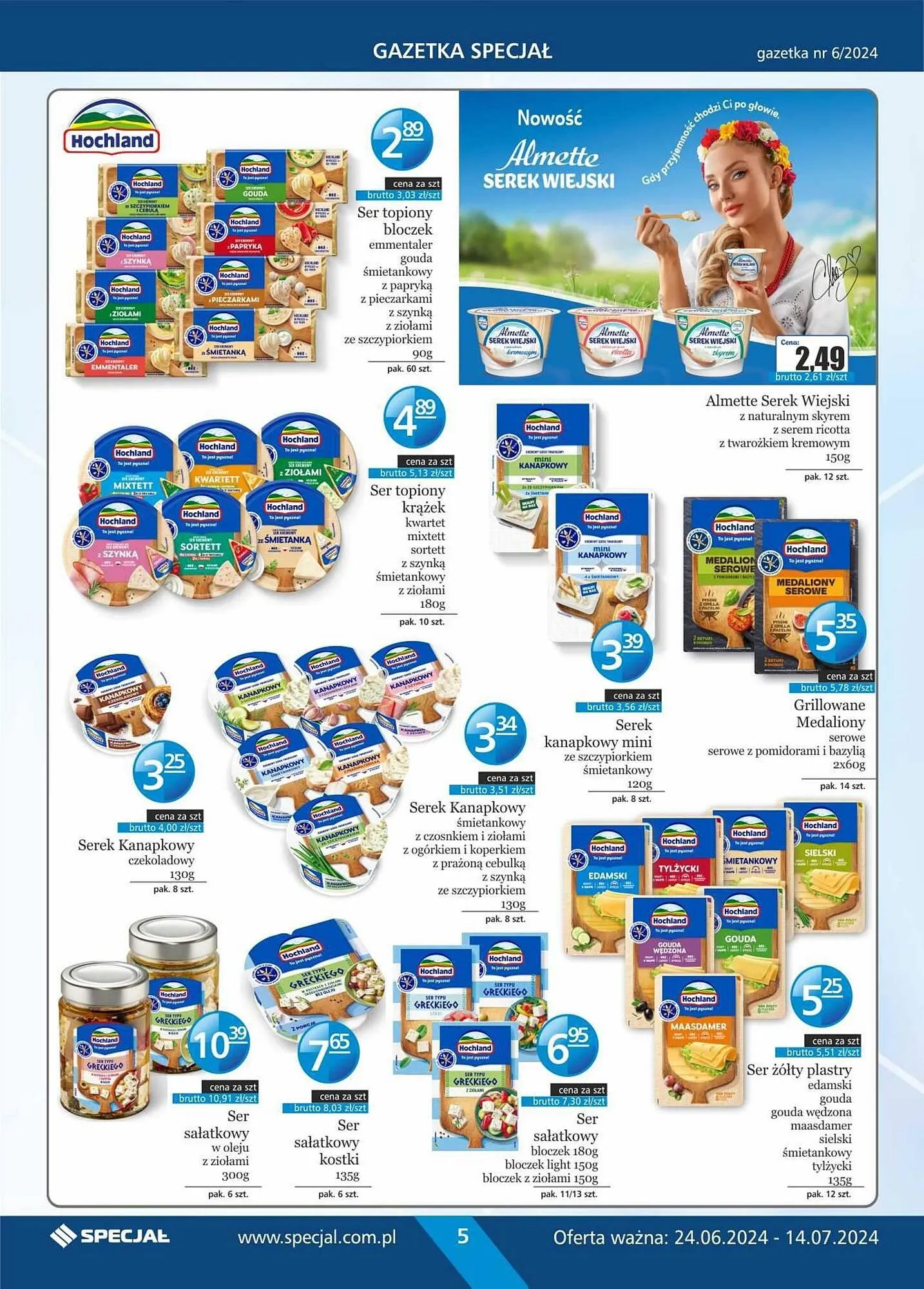 Gazetka Specjał gazetka od 24 czerwca do 14 lipca 2024 - Strona 5