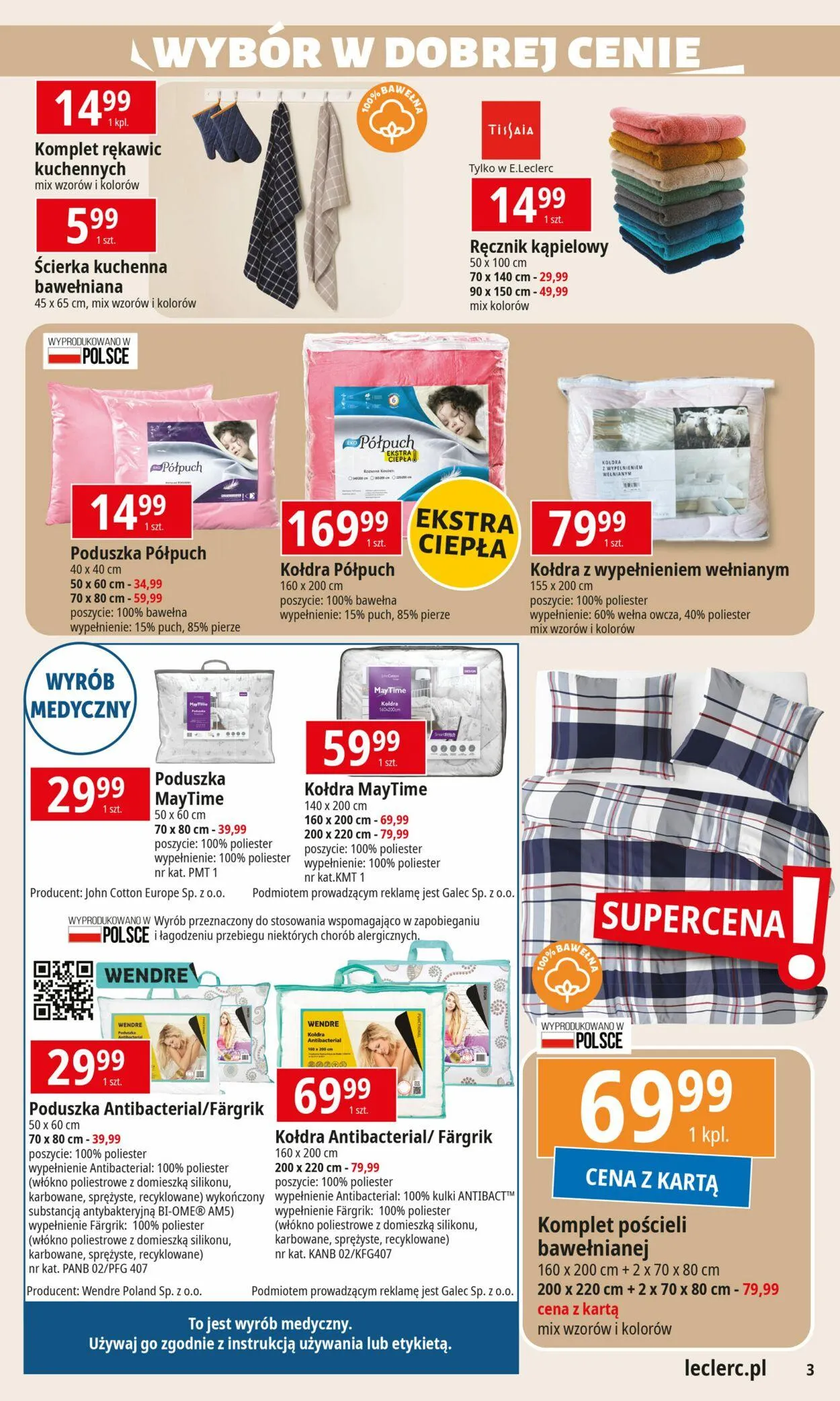 Gazetka E.Leclerc Aktualna gazetka od 17 marca do 31 marca 2025 - Strona 3