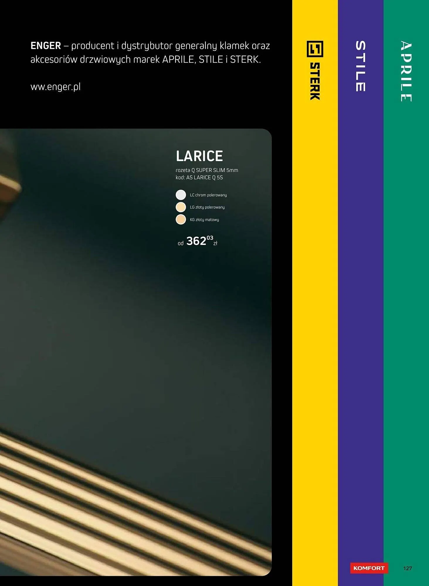Gazetka Komfort gazetka od 16 sierpnia do 31 grudnia 2025 - Strona 127