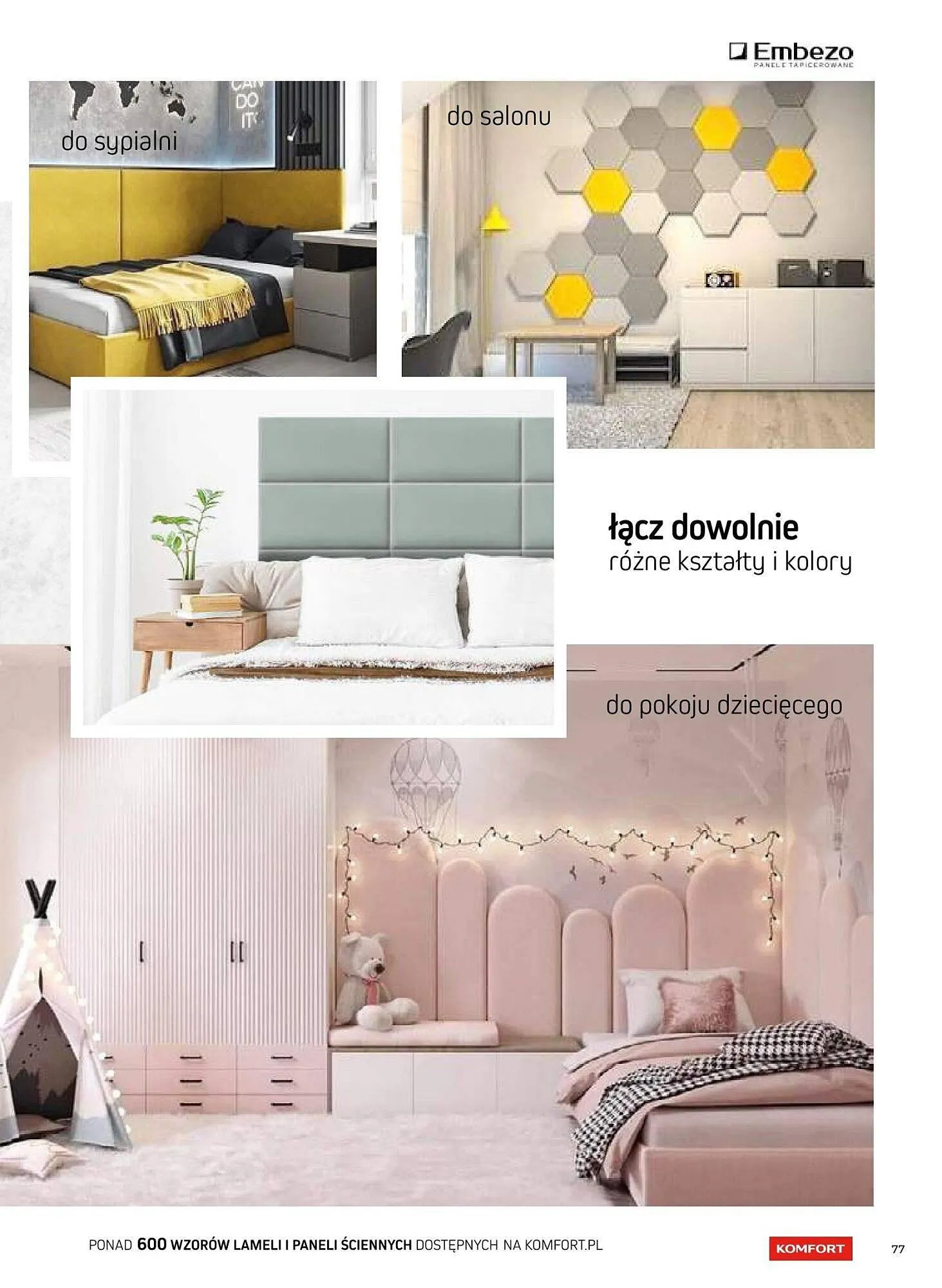 Gazetka Komfort gazetka od 16 sierpnia do 31 grudnia 2025 - Strona 77