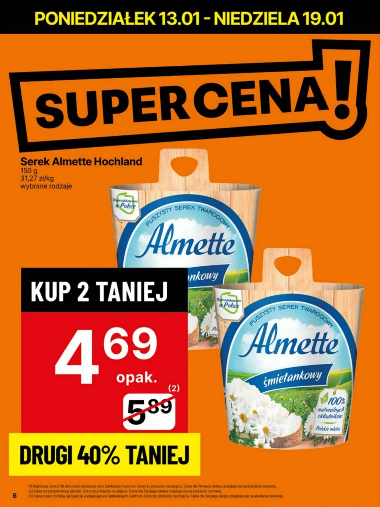 Gazetka Delikatesy Centrum Aktualna gazetka od 13 stycznia do 19 stycznia 2025 - Strona 6