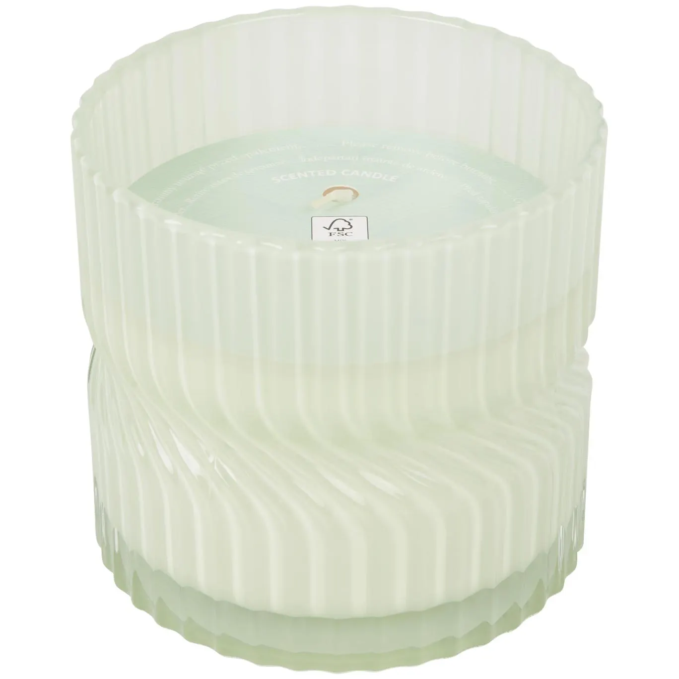 Candela profumata in vetro