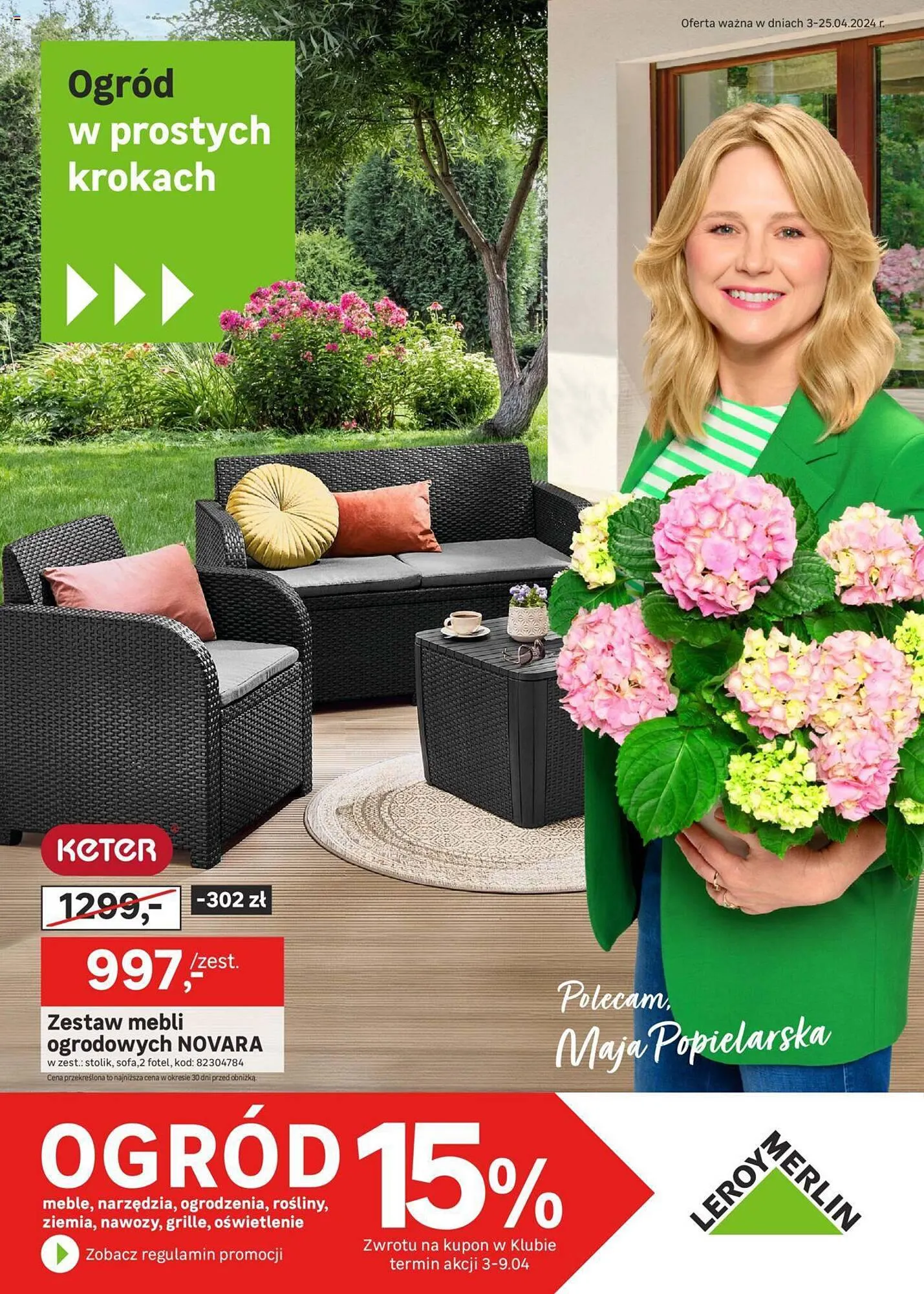Gazetka Leroy Merlin gazetka od 3 kwietnia do 25 kwietnia 2024 - Strona