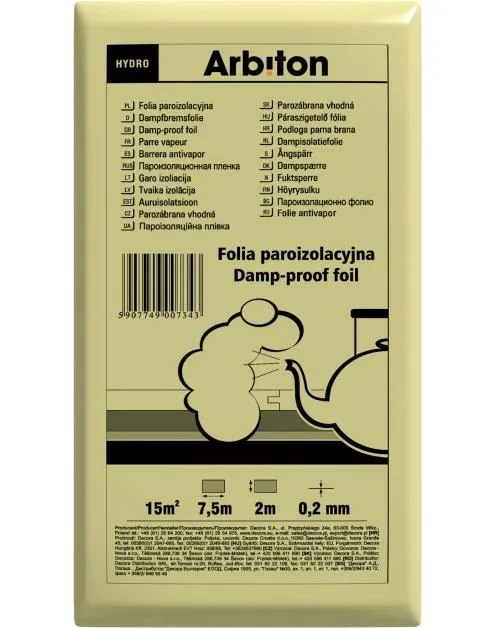 Folia konfekcja Fix Prix 10 m2 ARBITON