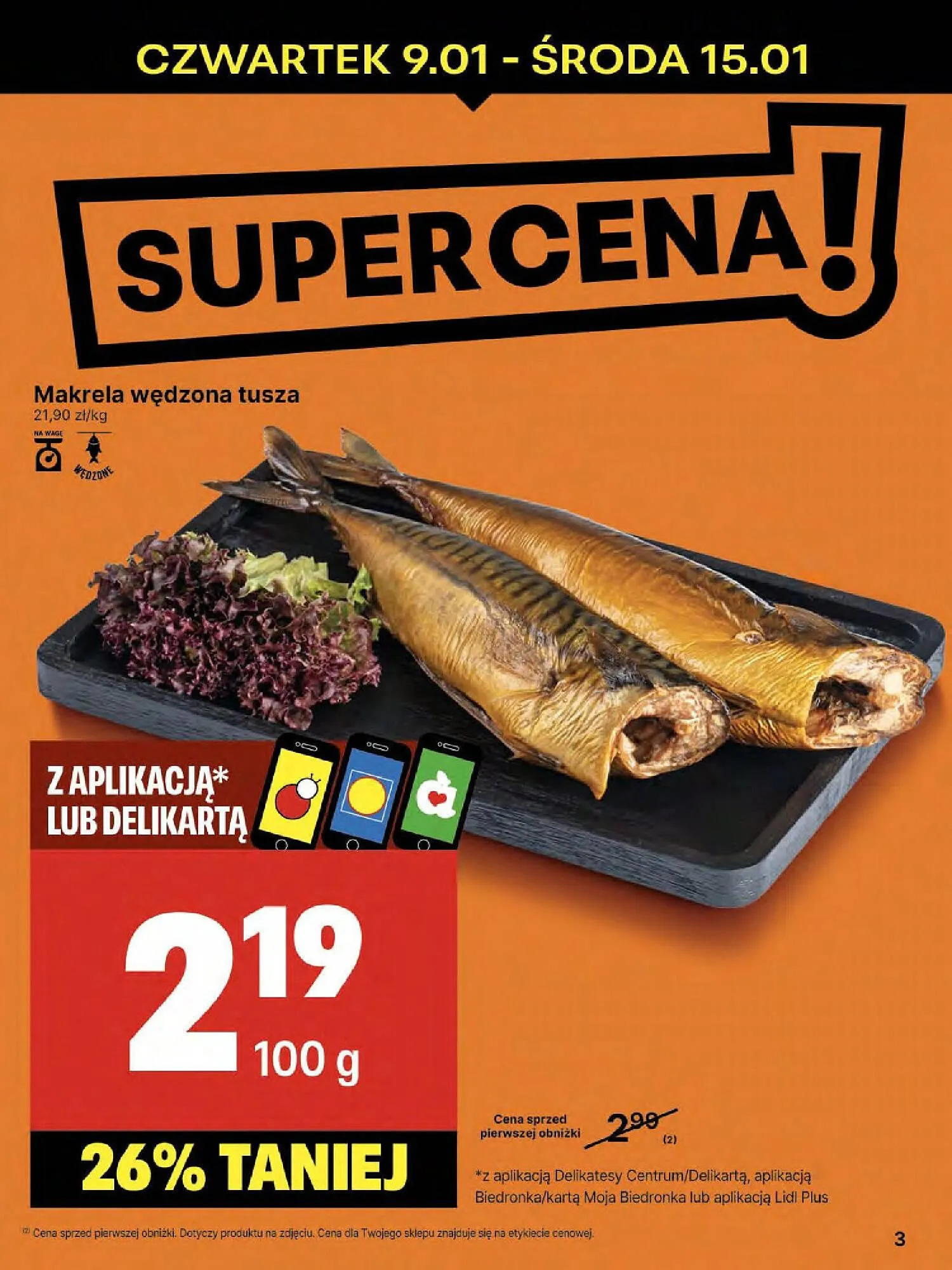 Gazetka Delikatesy Centrum gazetka od 9 stycznia do 15 stycznia 2025 - Strona 3