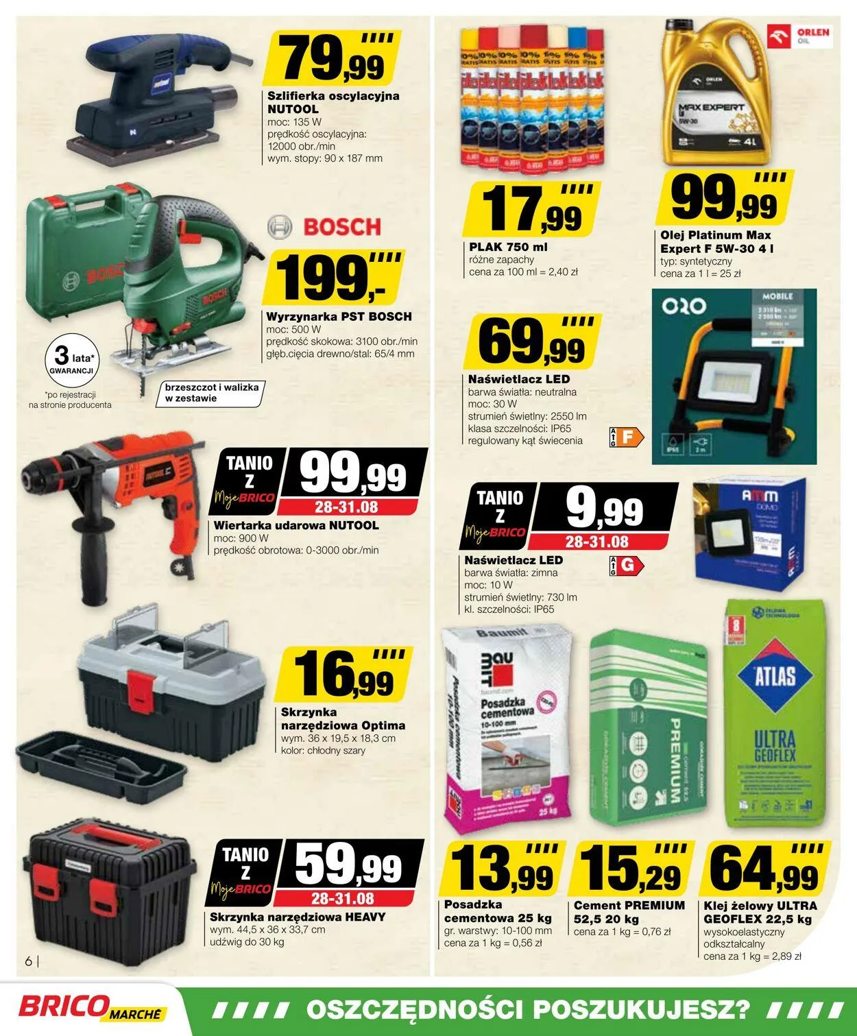Gazetka Bricomarché Aktualna gazetka od 28 sierpnia do 7 września 2024 - Strona 6