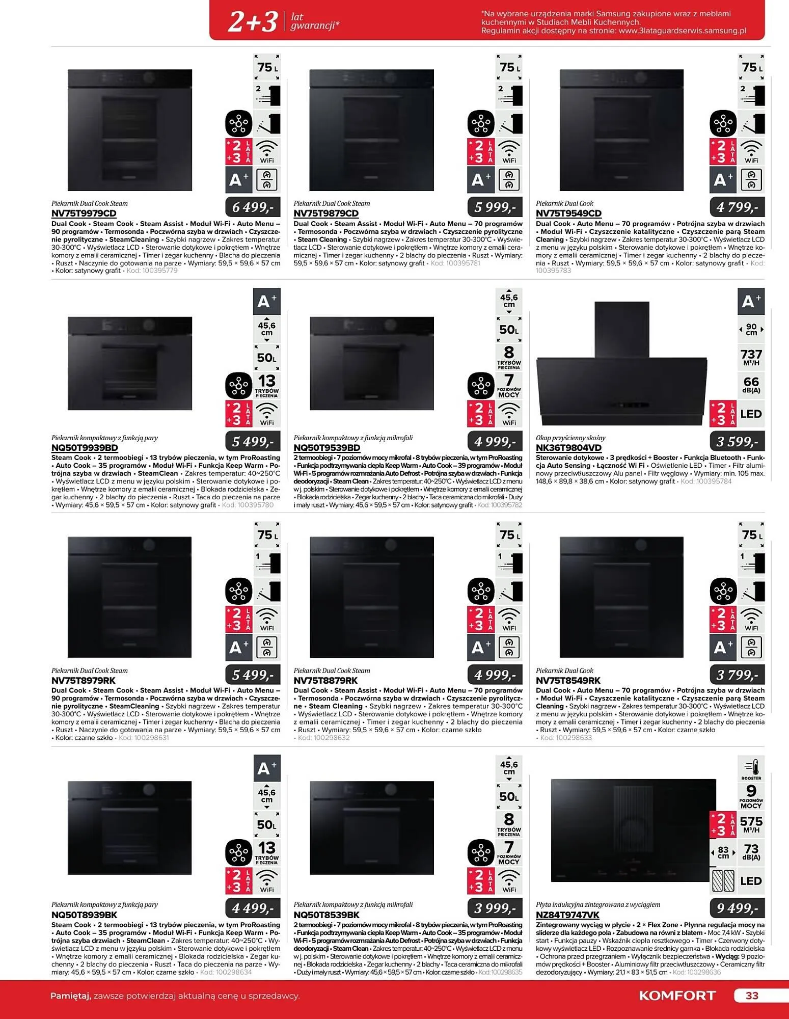 Gazetka Komfort gazetka od 11 września do 31 grudnia 2024 - Strona 33