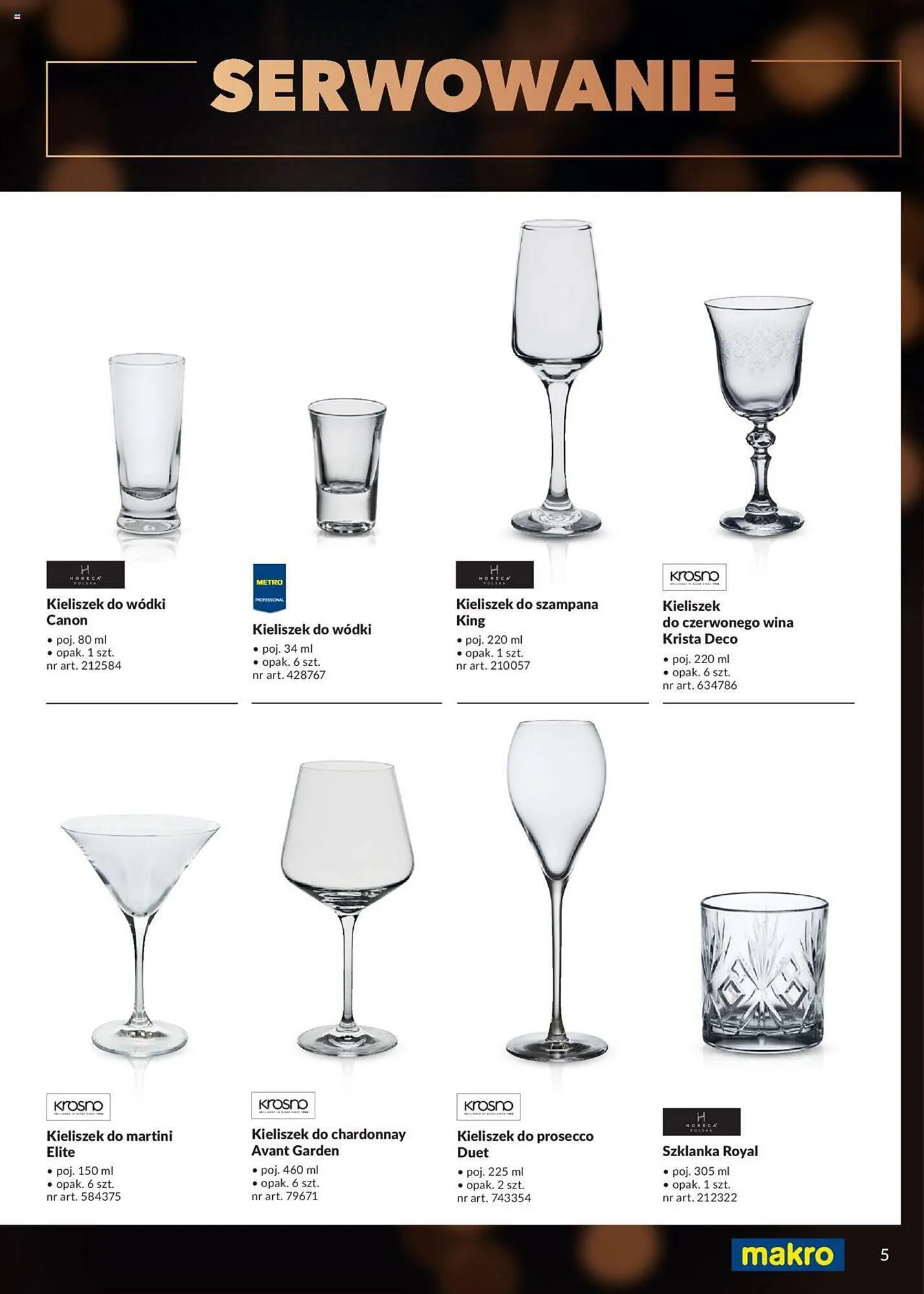Gazetka Makro Alkohole gazetka od 21 listopada do 31 października 2023 - Strona 5