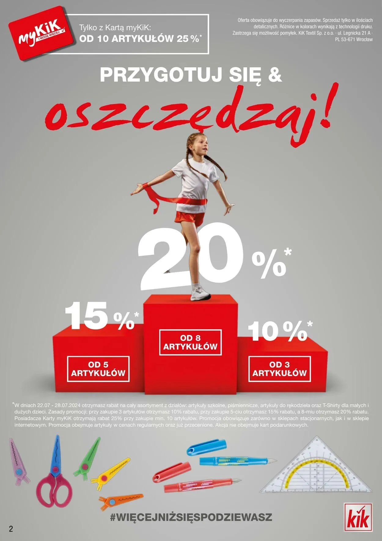 Gazetka Kik Aktualna gazetka od 14 sierpnia do 28 sierpnia 2024 - Strona 2