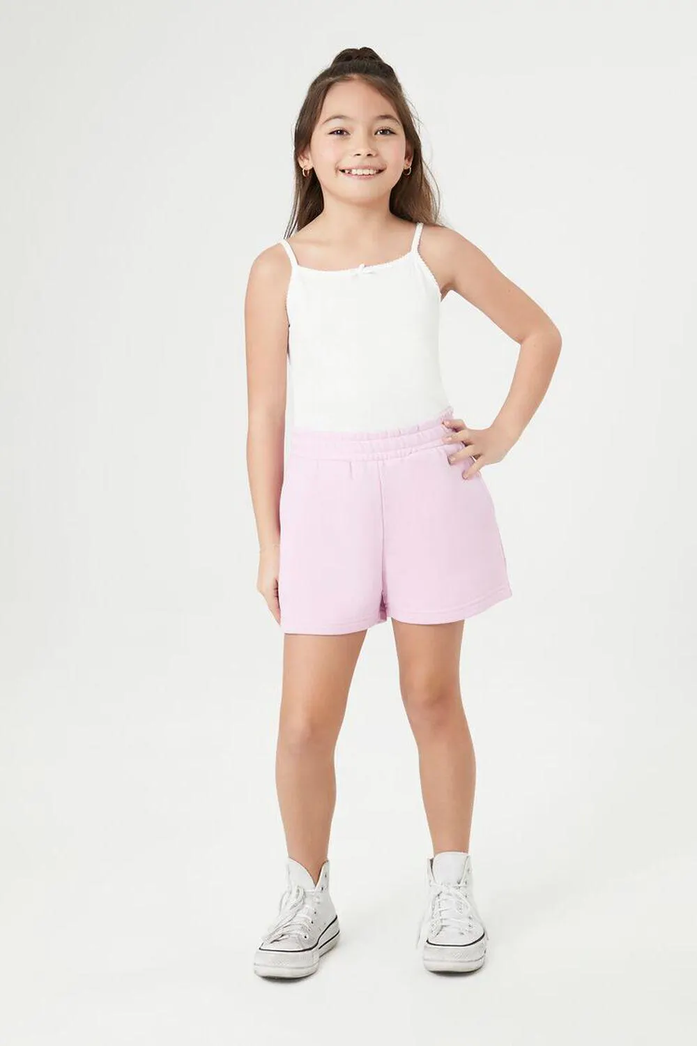 Girls Cotton-Blend Shorts (Kids)