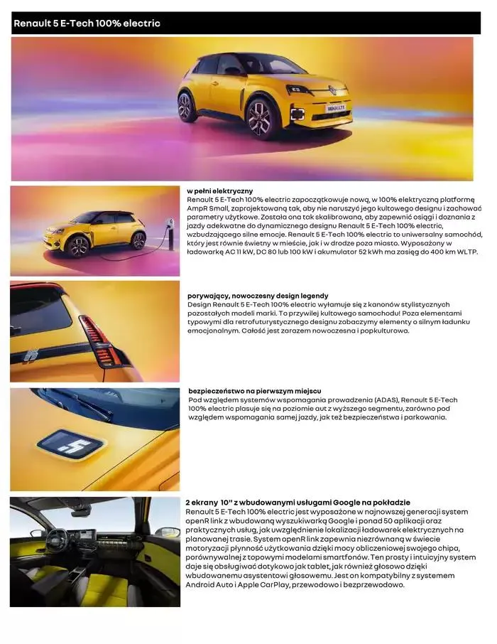 Gazetka Renault 5 E-Tech 100% Electric od 27 listopada do 27 listopada 2025 - Strona 3