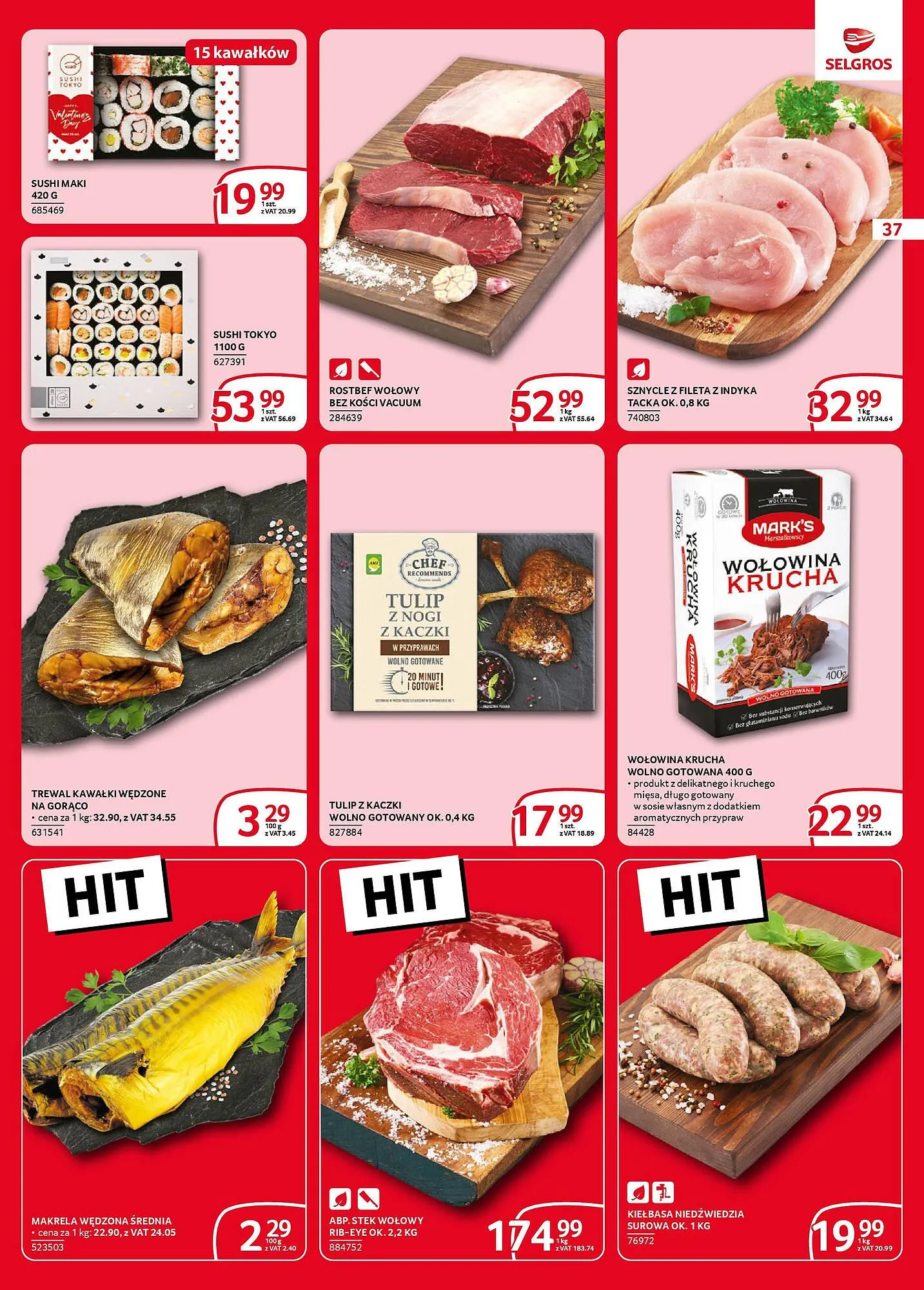 Gazetka Selgros gazetka od 6 lutego do 19 lutego 2025 - Strona 37