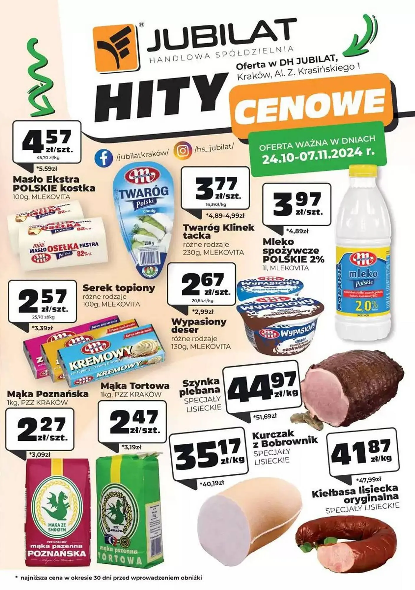 Gazetka Jubilat gazetka od 24 października do 7 listopada 2024 - Strona 1