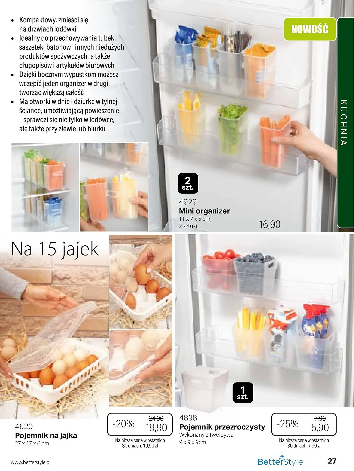 Gazetka Betterware gazetka od 1 lipca do 31 lipca 2023 - Strona 27