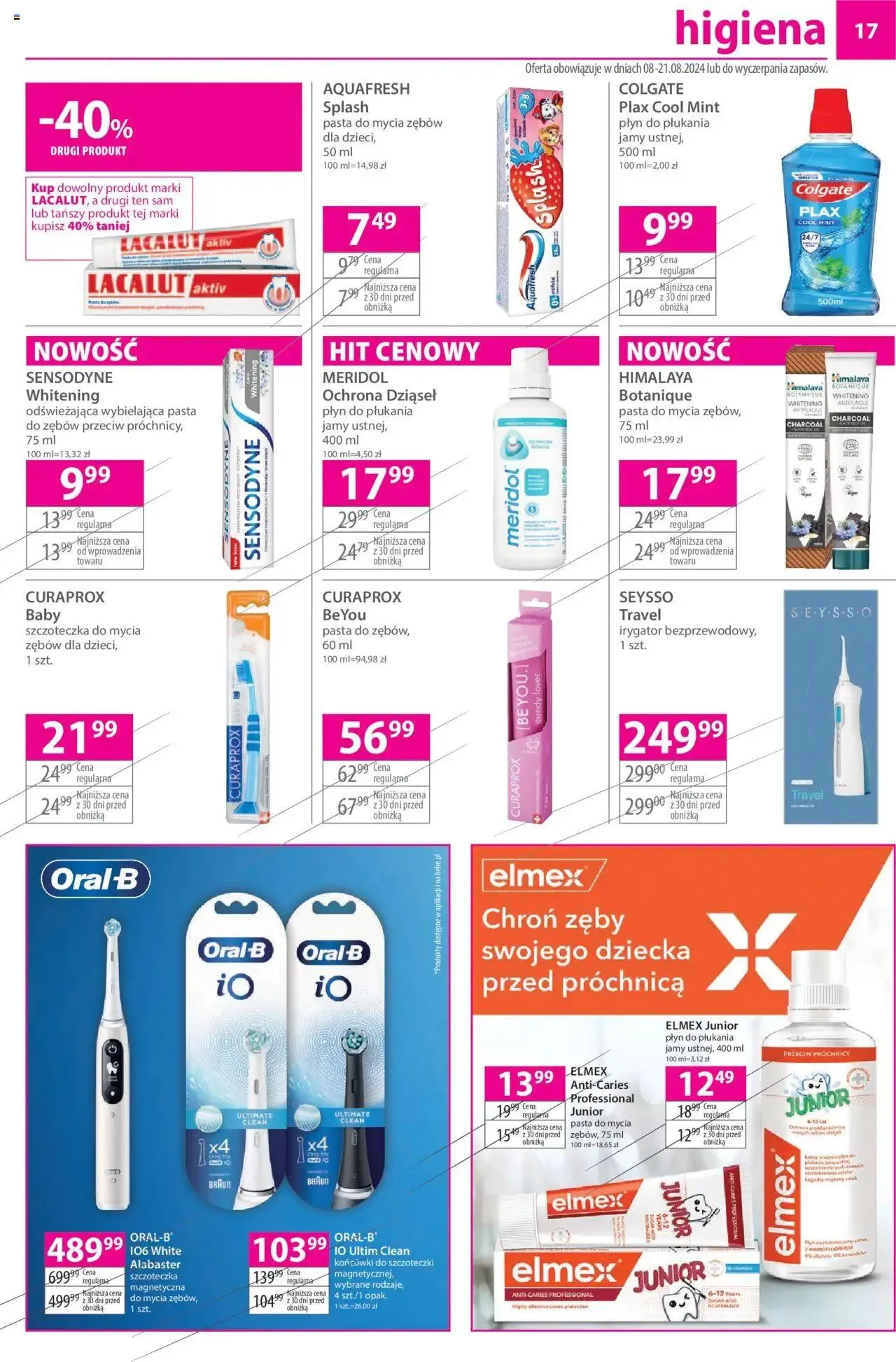 Gazetka Hebe Gazetka od 8 sierpnia do 21 sierpnia 2024 - Strona 17