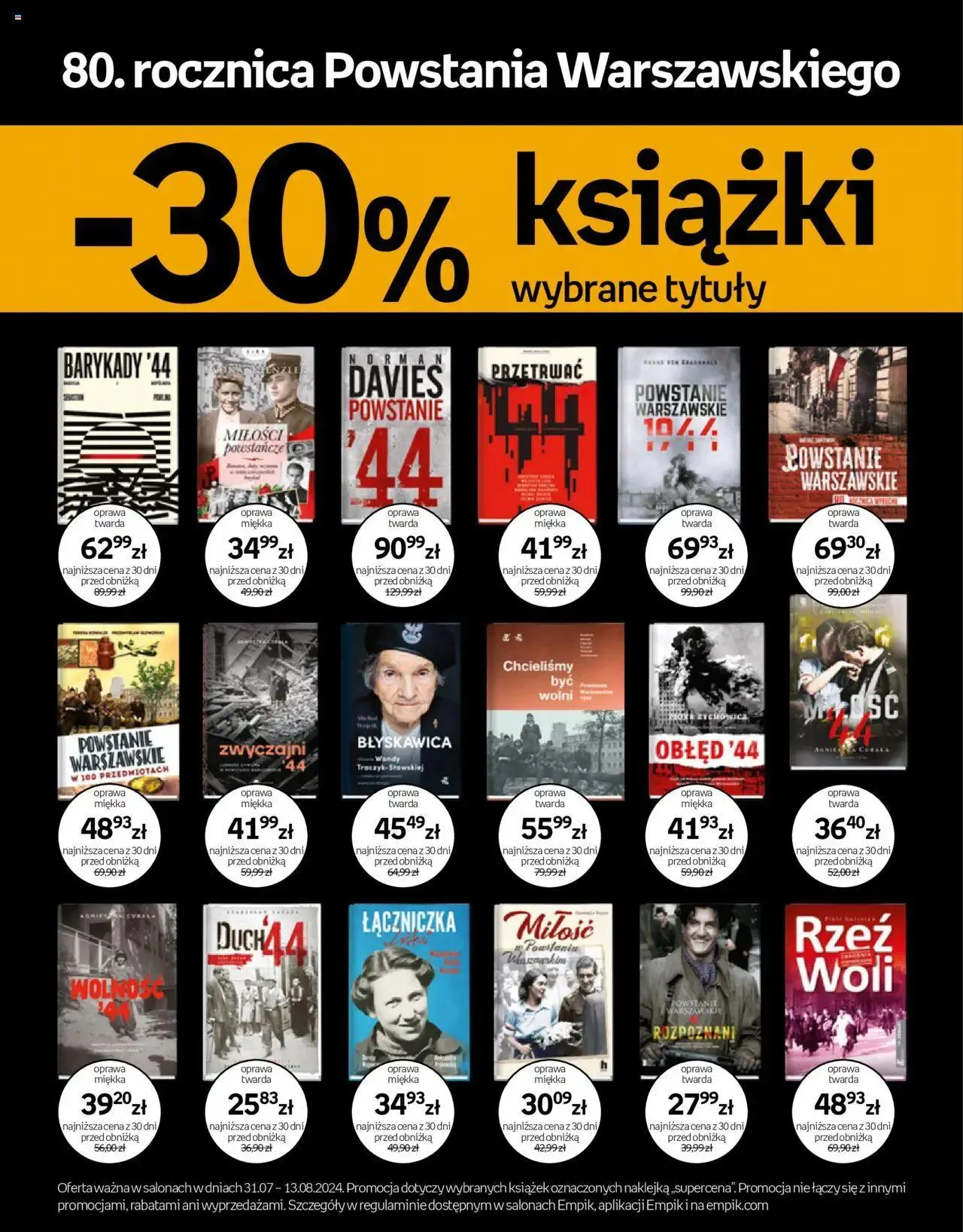 Gazetka Empik Gazetka - Tom kultury Książki od 31 lipca do 13 sierpnia 2024 - Strona 16