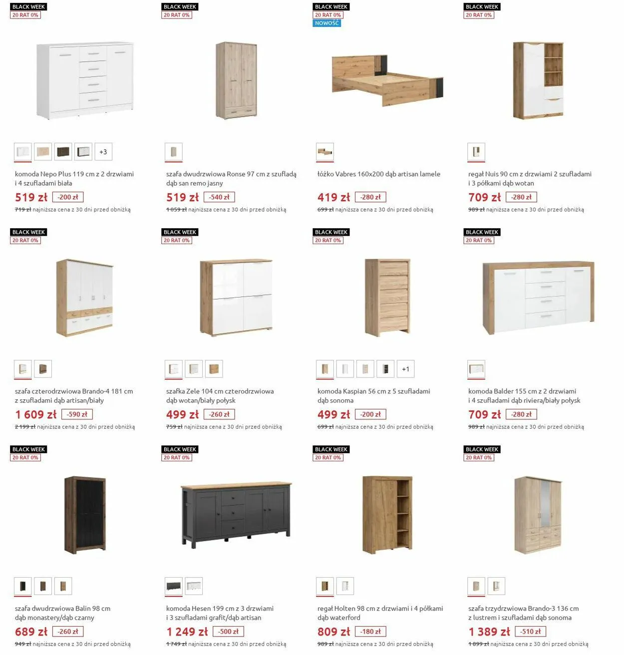 Gazetka Black Red White Aktualna gazetka od 25 listopada do 1 grudnia 2024 - Strona 6