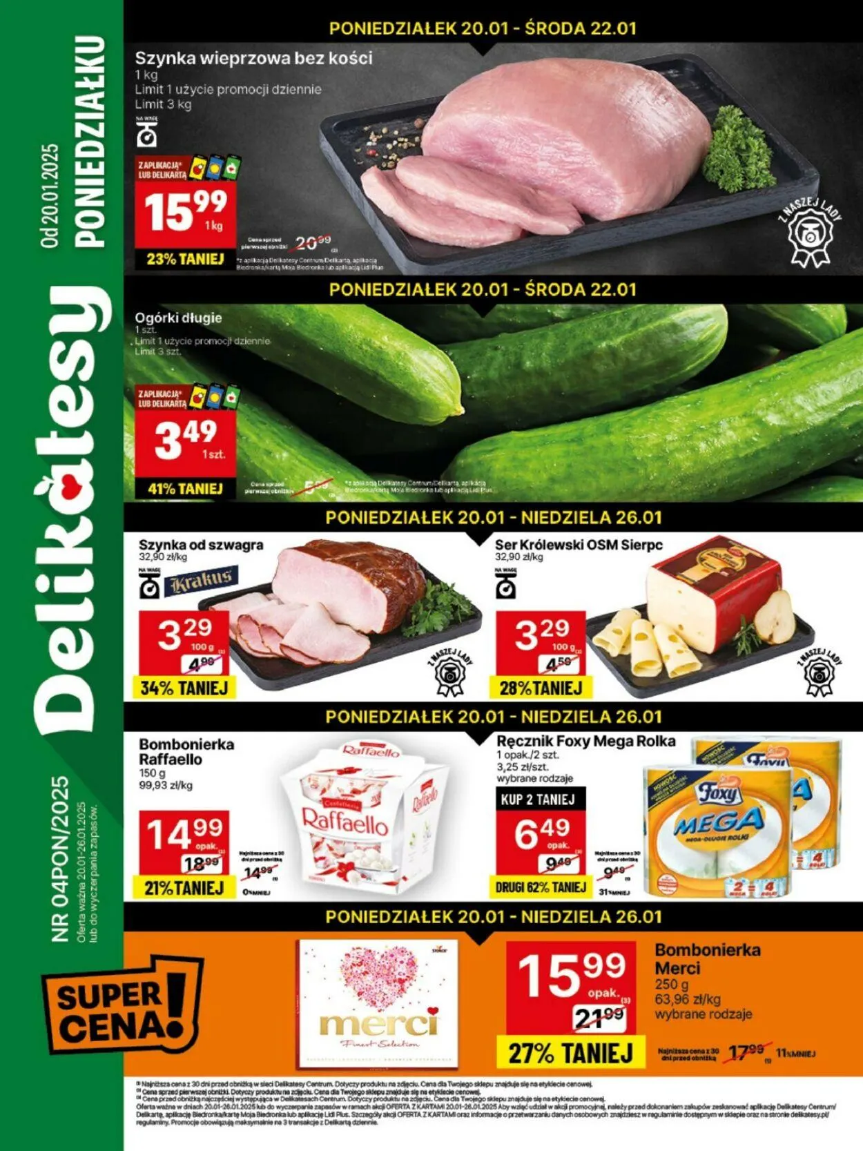 Delikatesy Centrum Aktualna gazetka - 1