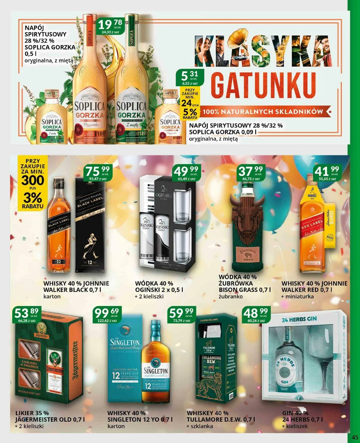 Gazetka Eurocash Aktualna gazetka od 7 stycznia do 26 stycznia 2025 - Strona 45