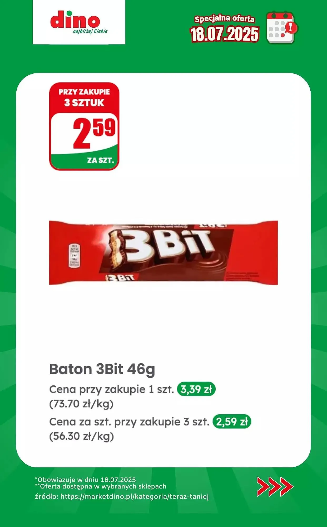 Gazetka Dino gazetka od 18 lipca do 18 lipca 2025 - Strona 4