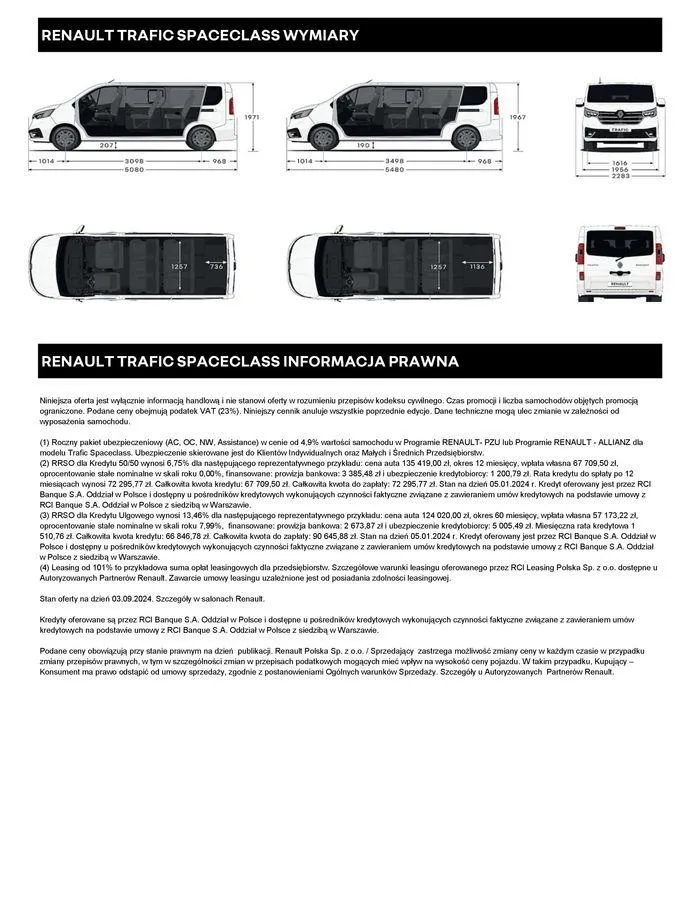 Gazetka Renault Trafic Spaceclass od 4 września do 4 września 2025 - Strona 6