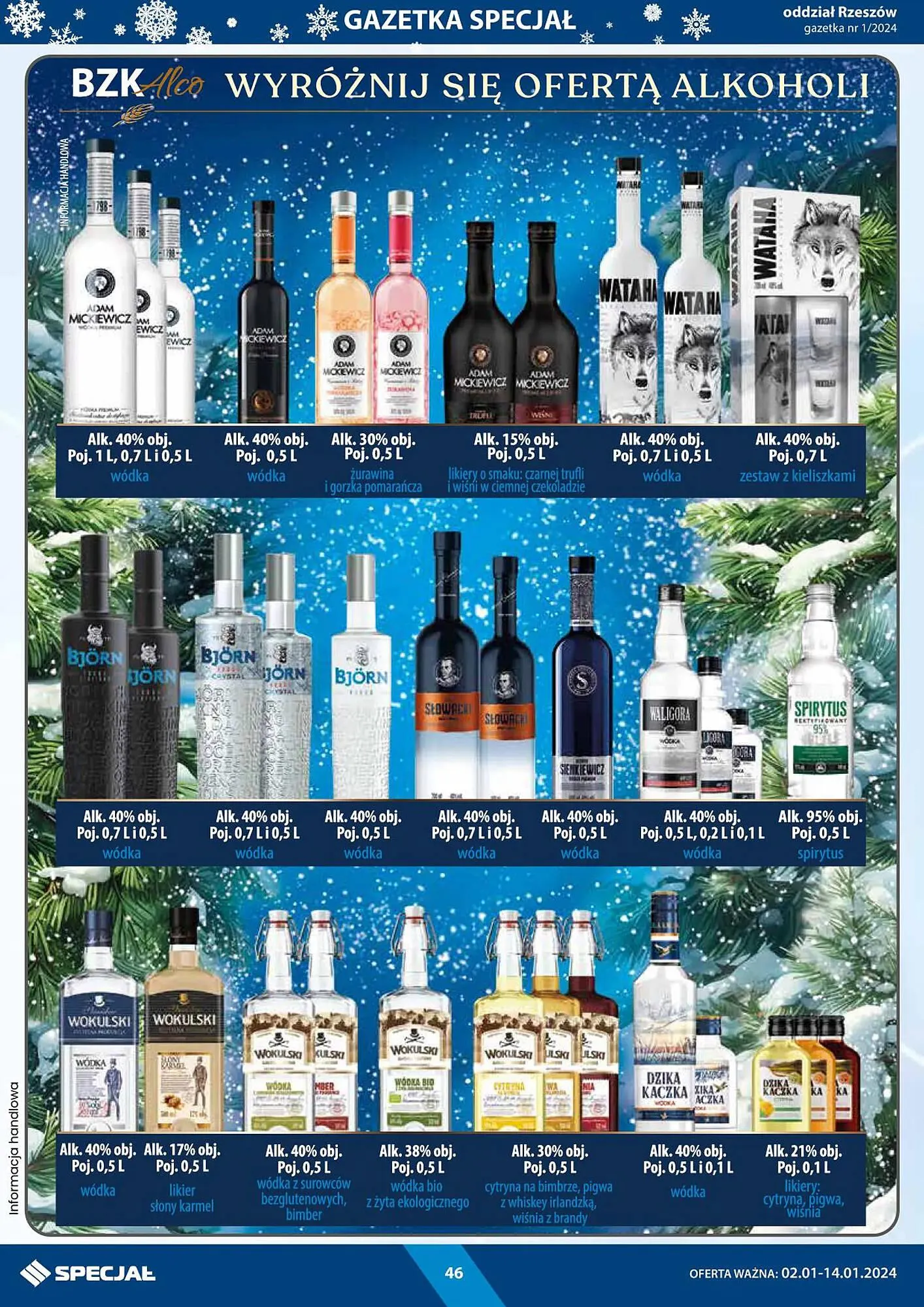 Gazetka Specjał gazetka od 2 stycznia do 14 stycznia 2024 - Strona 46