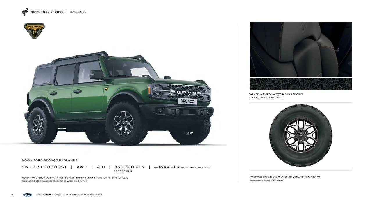 Gazetka NOWY BRONCO od 4 września do 4 września 2025 - Strona 12