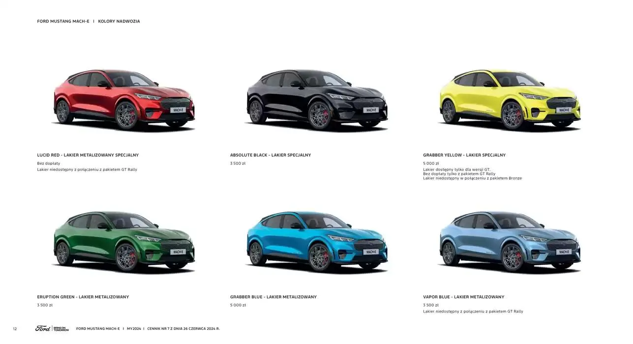 Gazetka MUSTANG MACH-E od 6 listopada do 6 listopada 2025 - Strona 12