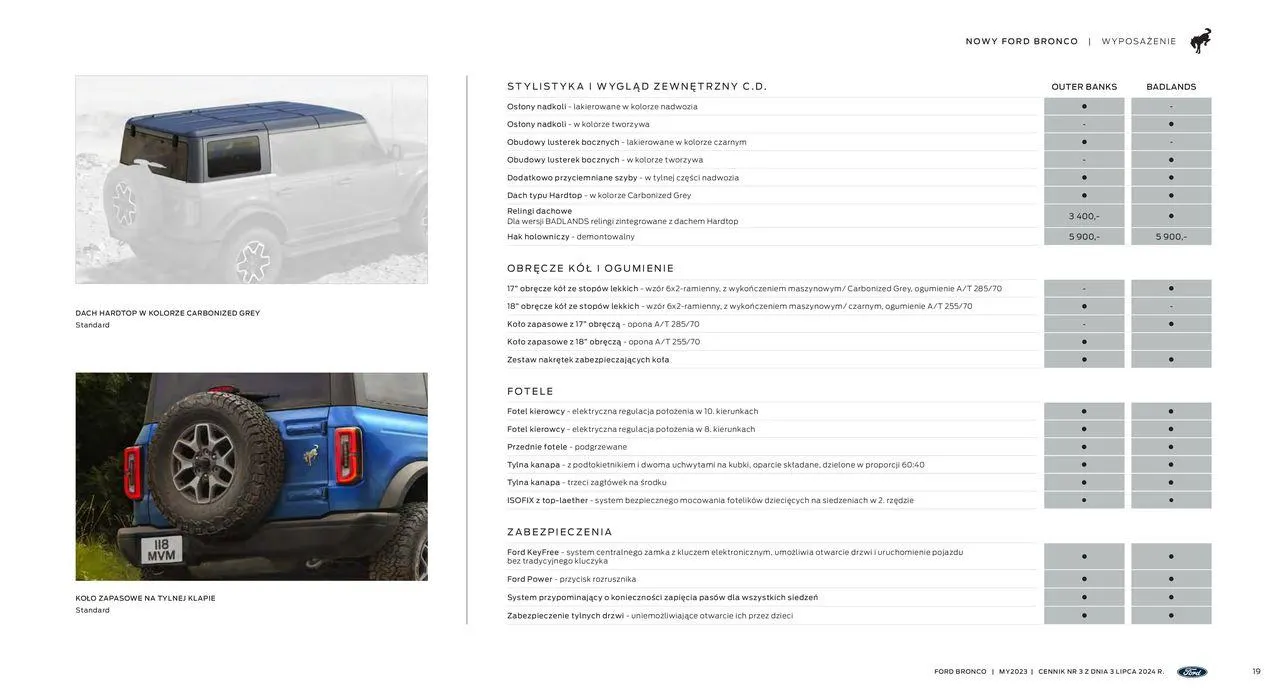 Gazetka NOWY BRONCO od 4 września do 4 września 2025 - Strona 19