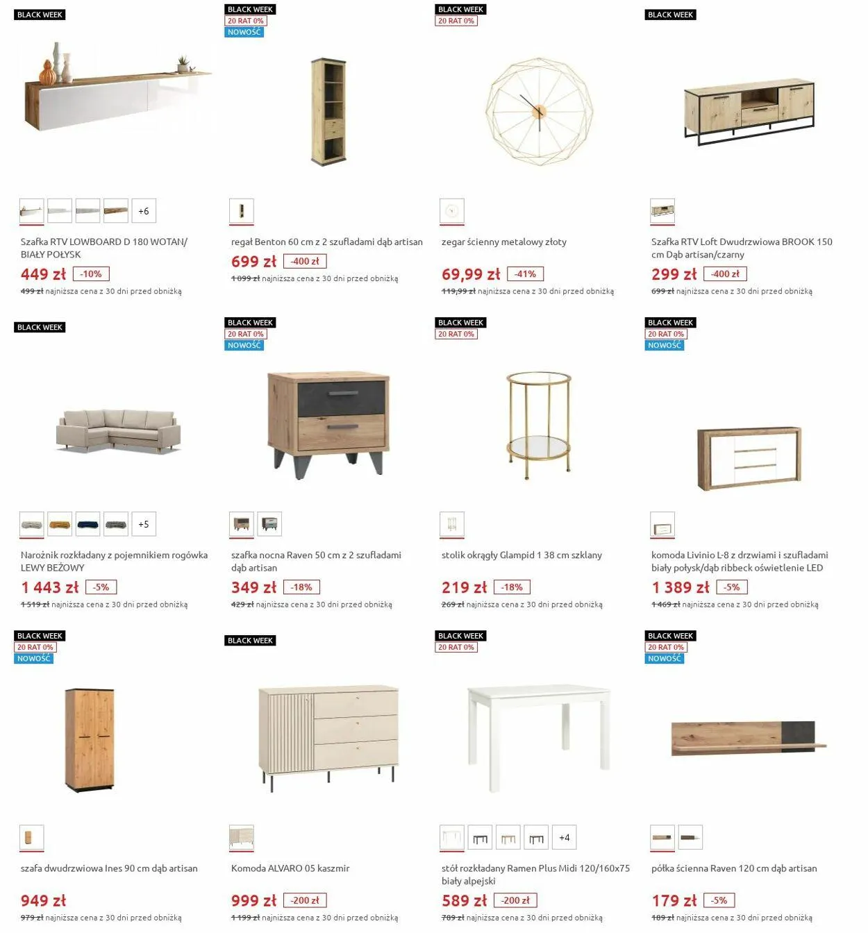 Gazetka Black Red White Aktualna gazetka od 25 listopada do 1 grudnia 2024 - Strona 50