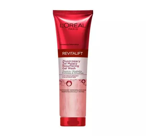 LOREAL REVITALIFT ZŁUSZCZAJĄCY ŻEL MYJĄCY DO TWARZY 150ML