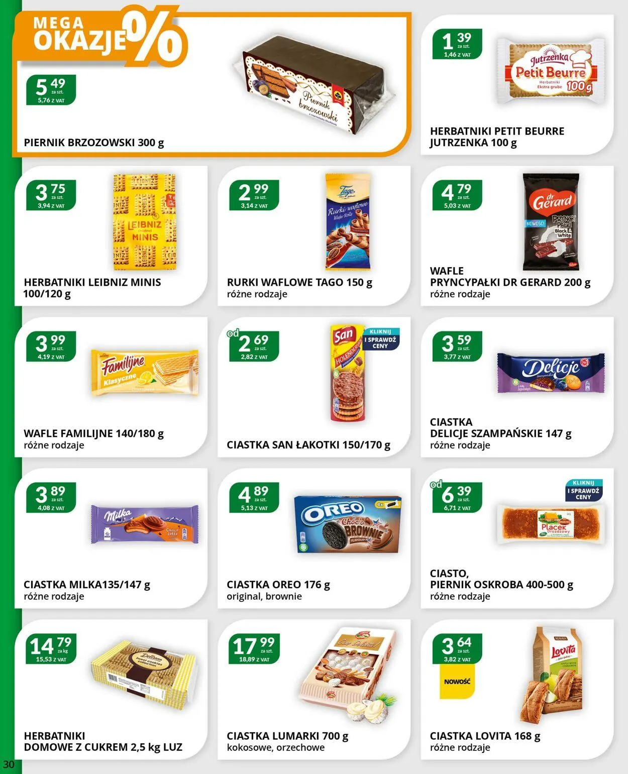 Gazetka Eurocash Aktualna gazetka od 28 października do 17 listopada 2024 - Strona 30