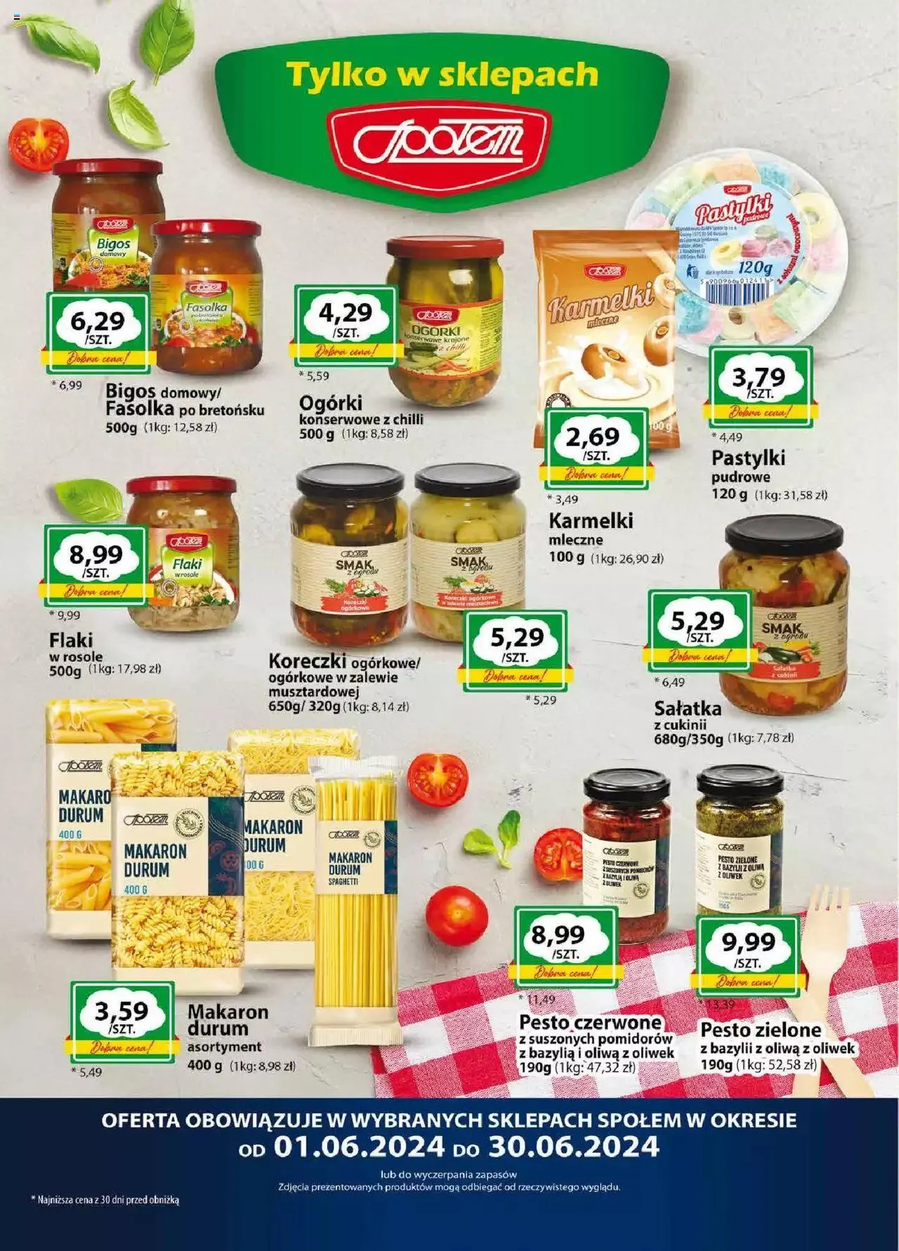 Gazetka Społem Gazetka od 1 czerwca do 30 czerwca 2024 - Strona 14