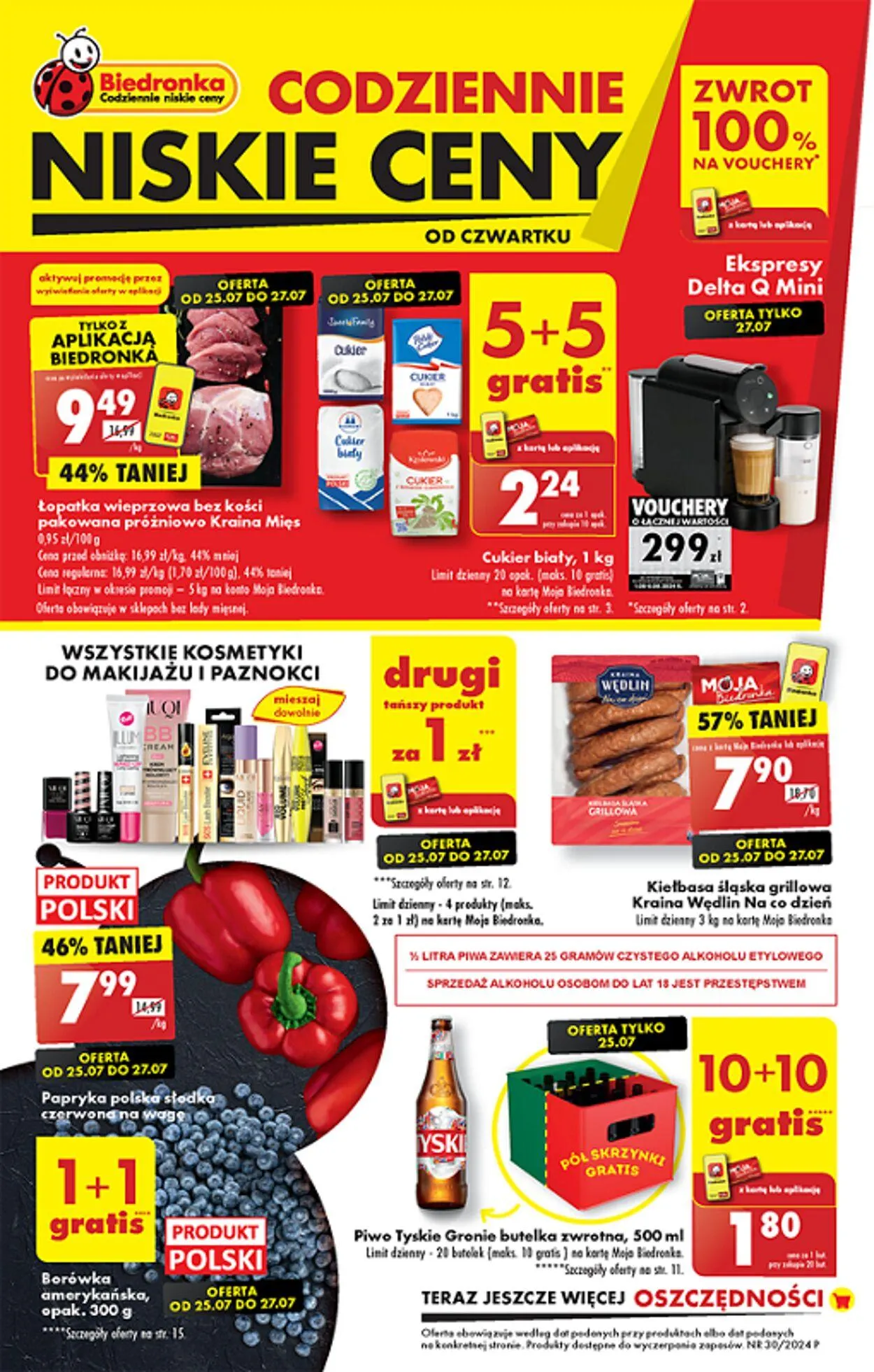 Gazetka Biedronka Aktualna gazetka od 25 lipca do 1 sierpnia 2024 - Strona 1