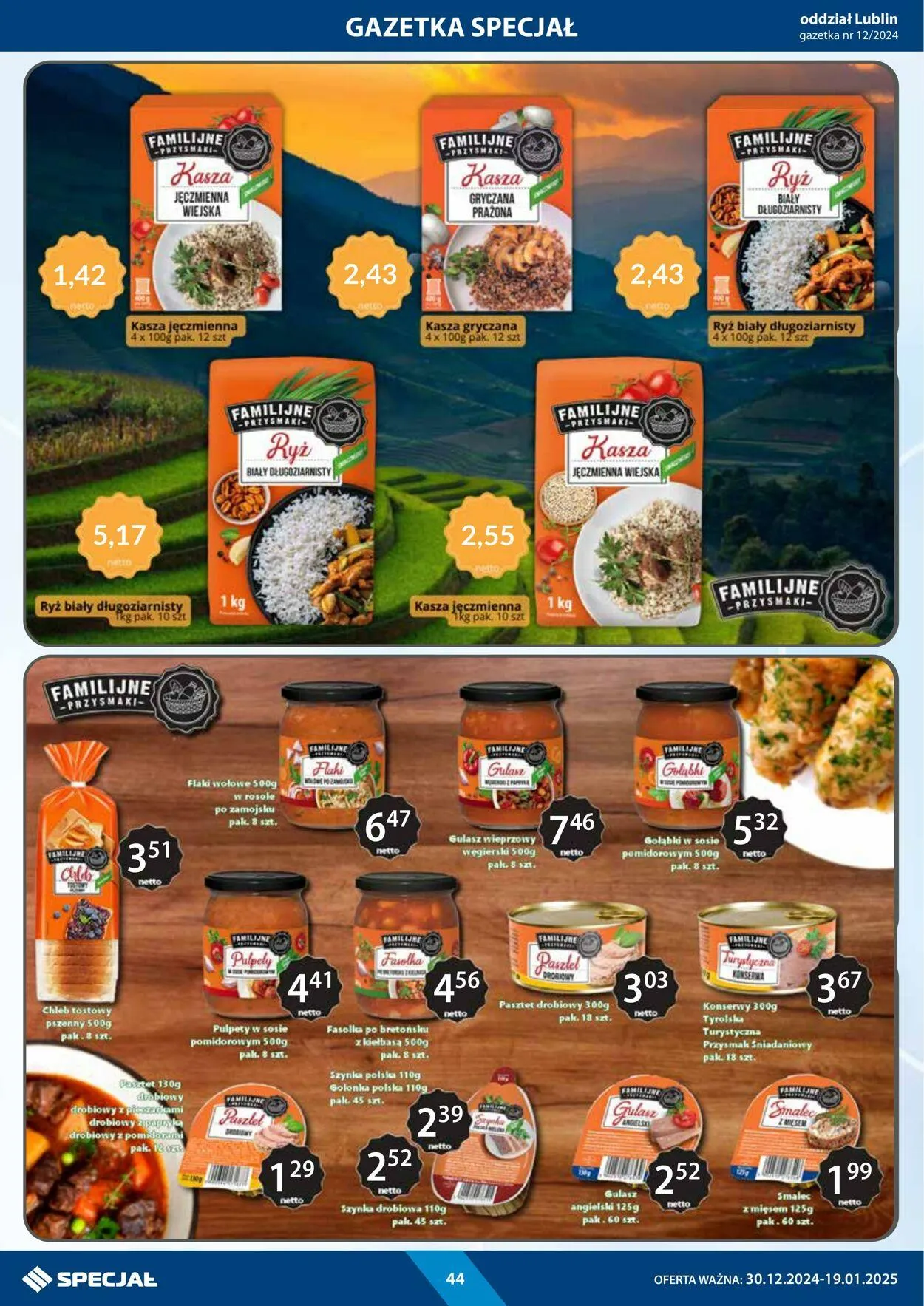 Gazetka Specjał od 30 grudnia do 19 stycznia 2026 - Strona 44