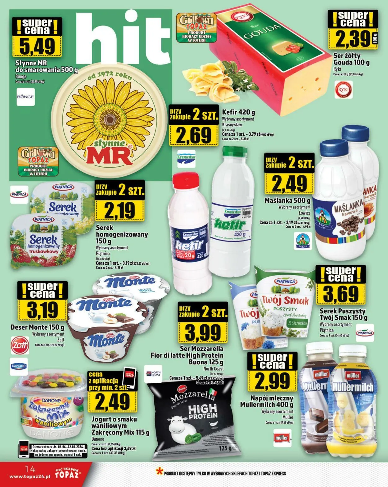 Gazetka Topaz Aktualna gazetka od 14 maja do 28 maja 2025 - Strona 14