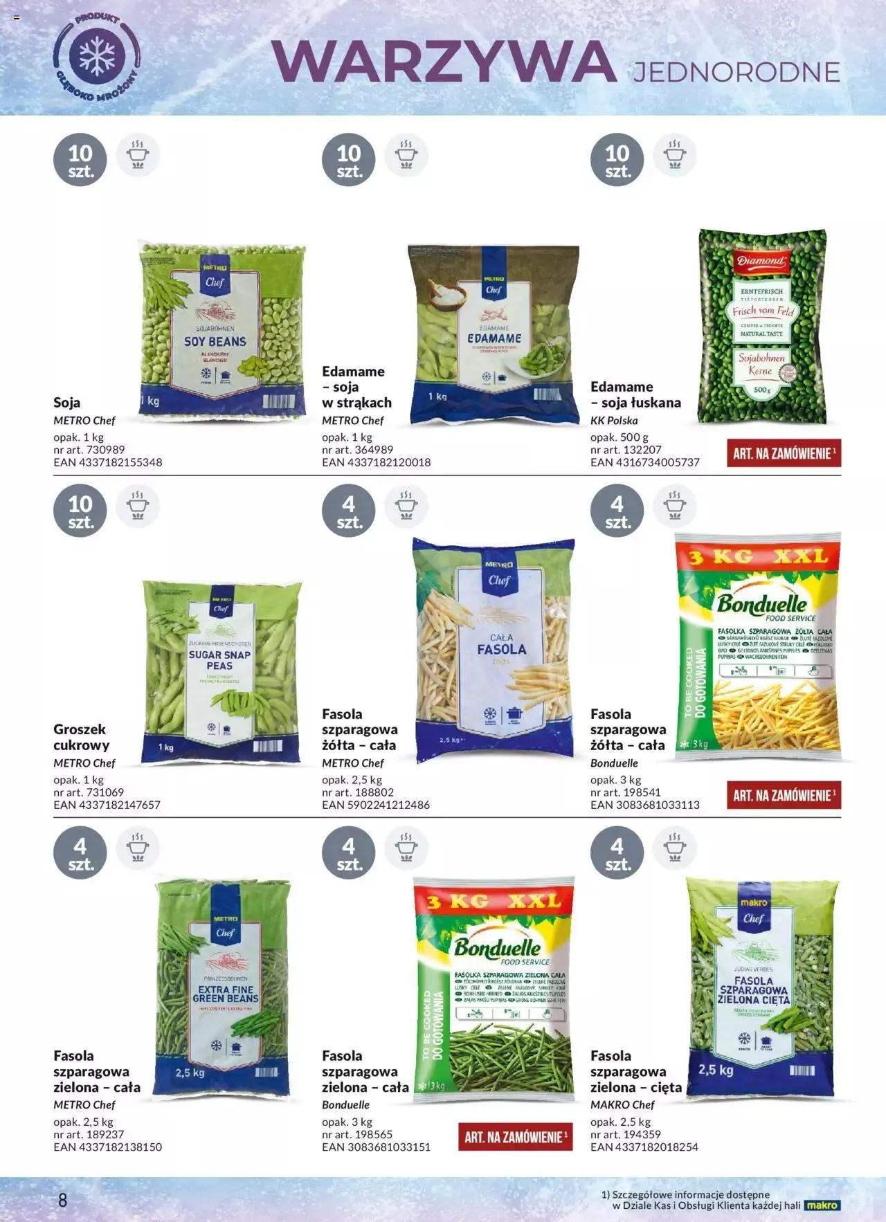 Gazetka Makro Gazetka - Mrożonki od 20 maja do 31 stycznia 2025 - Strona 8
