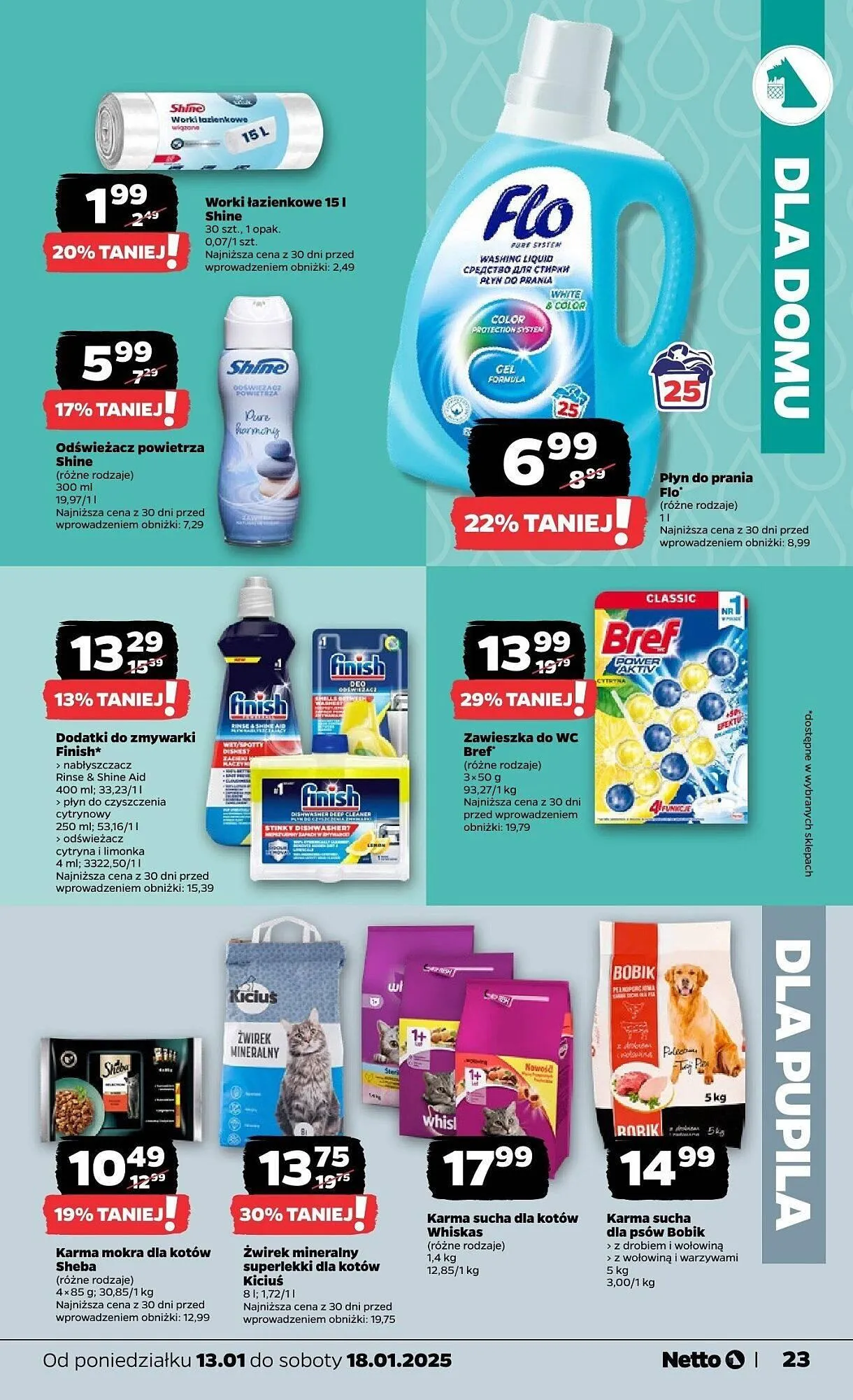 Gazetka Netto gazetka od 13 stycznia do 18 stycznia 2025 - Strona 23