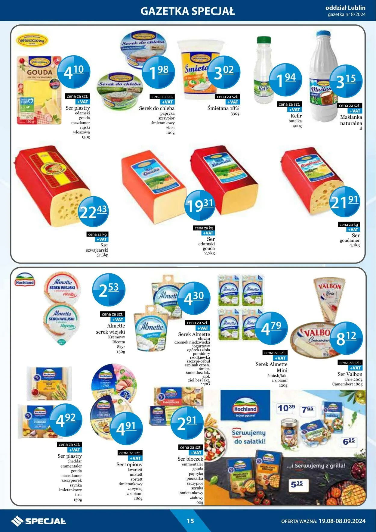 Gazetka Specjał od 19 sierpnia do 8 września 2024 - Strona 15