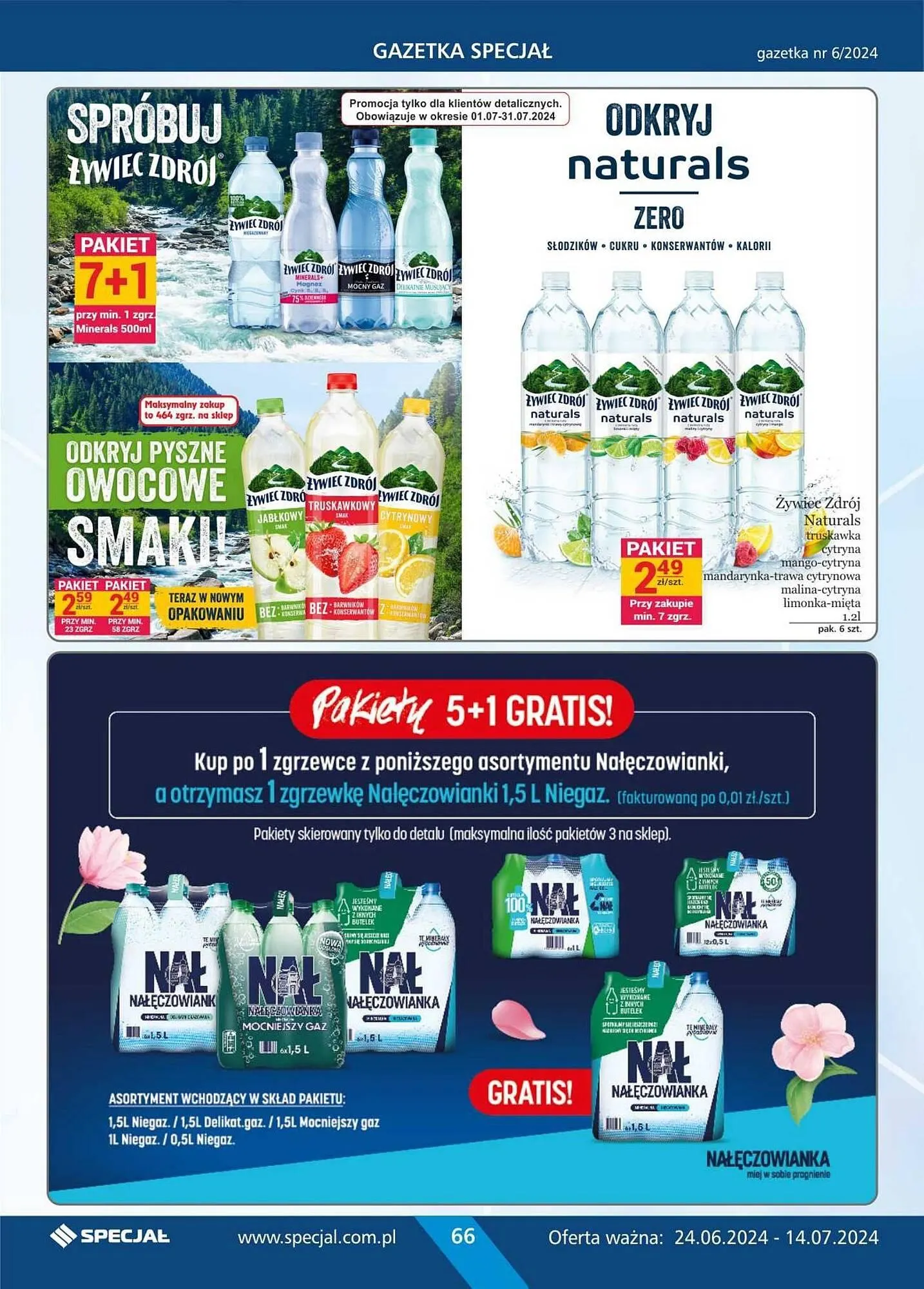 Gazetka Specjał gazetka od 24 czerwca do 14 lipca 2024 - Strona 66