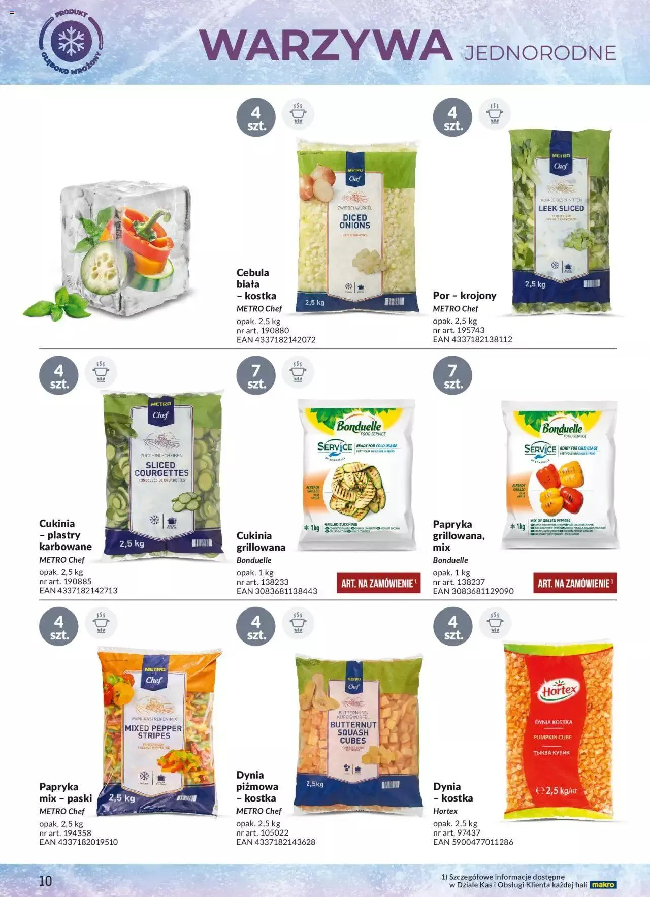 Gazetka Makro Gazetka - Mrożonki od 20 maja do 31 stycznia 2025 - Strona 10