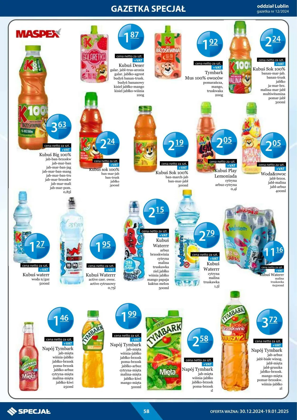 Gazetka Specjał od 30 grudnia do 19 stycznia 2026 - Strona 58