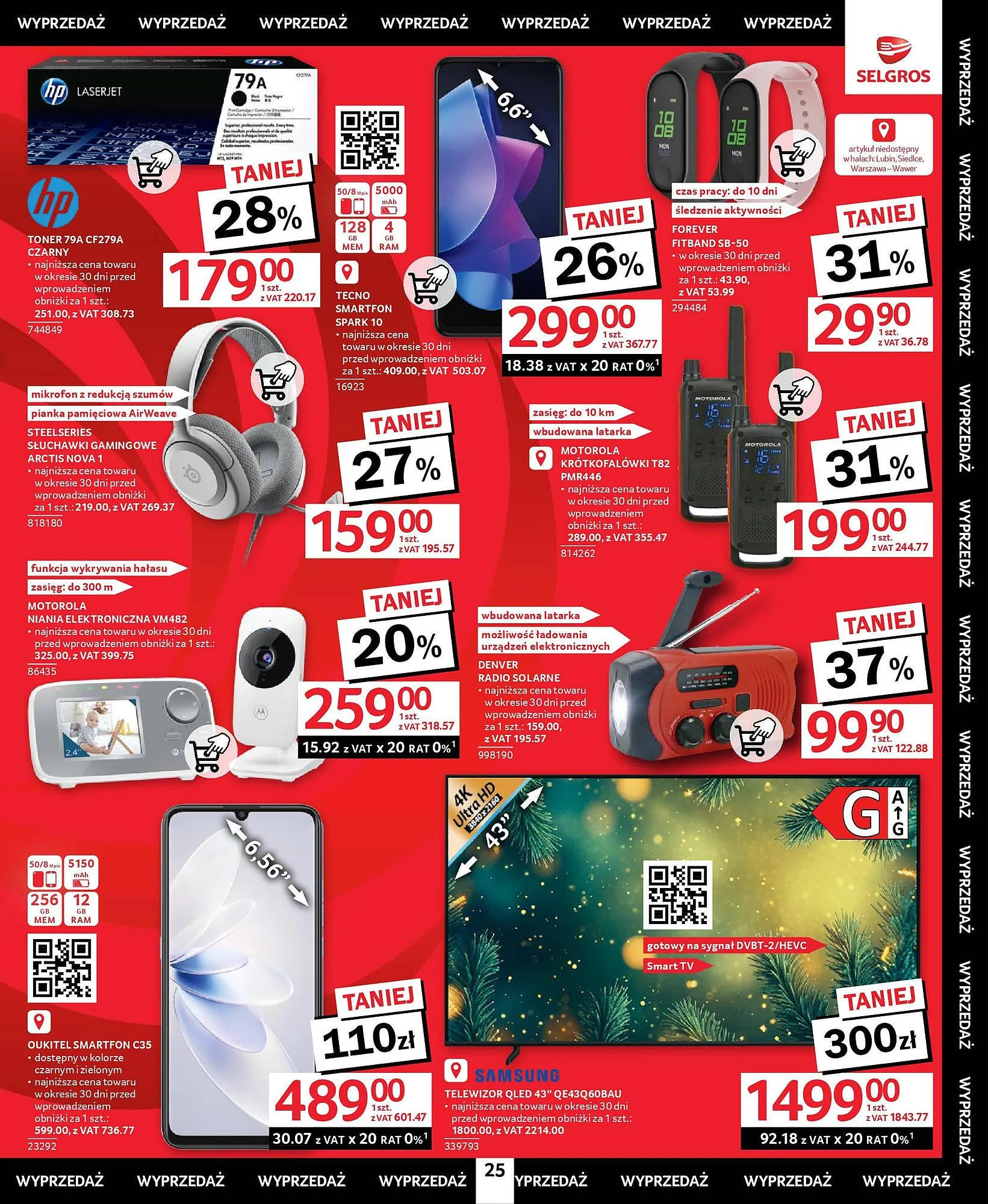 Gazetka Selgros gazetka od 21 listopada do 4 grudnia 2024 - Strona 25