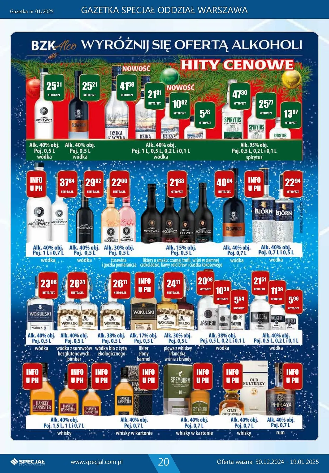Gazetka Specjał gazetka od 30 grudnia do 19 stycznia 2025 - Strona 20